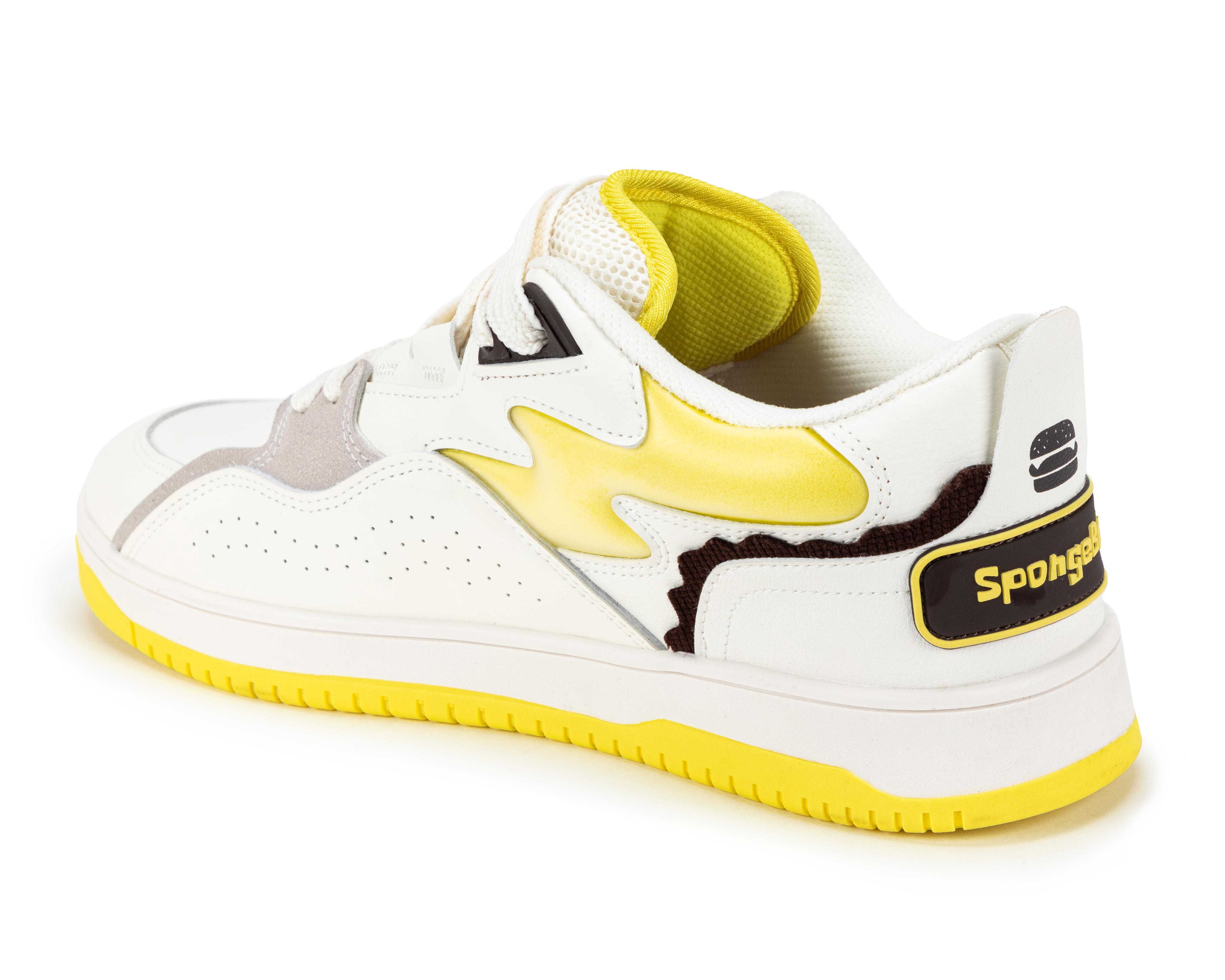 Foto 4 pulgar | Zapatos Casuales Bob Esponja para Hombre