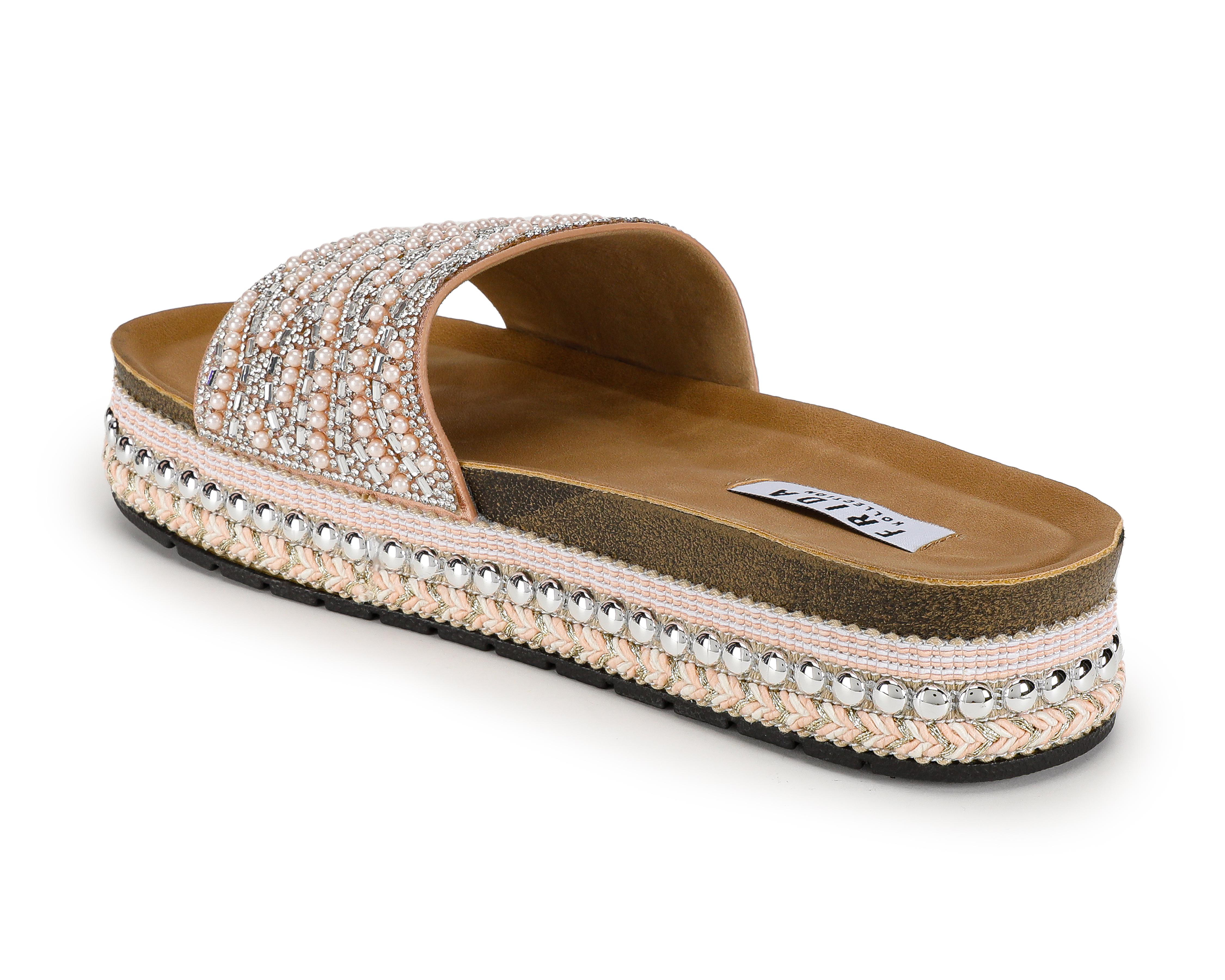 Foto 4 pulgar | Sandalias Casuales Frida Kollection para Mujer