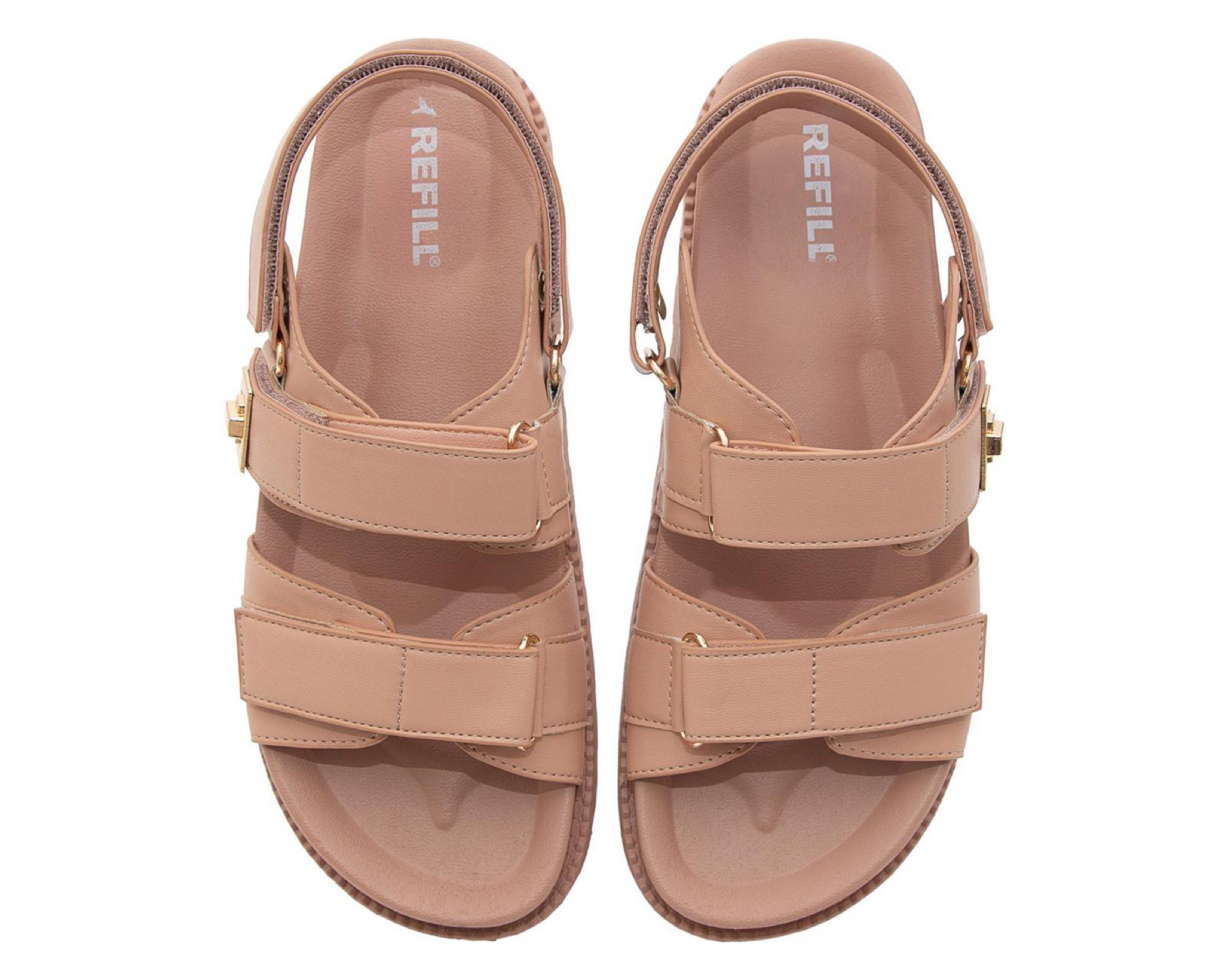 Foto 4 pulgar | Sandalias Casuales Refill para Mujer