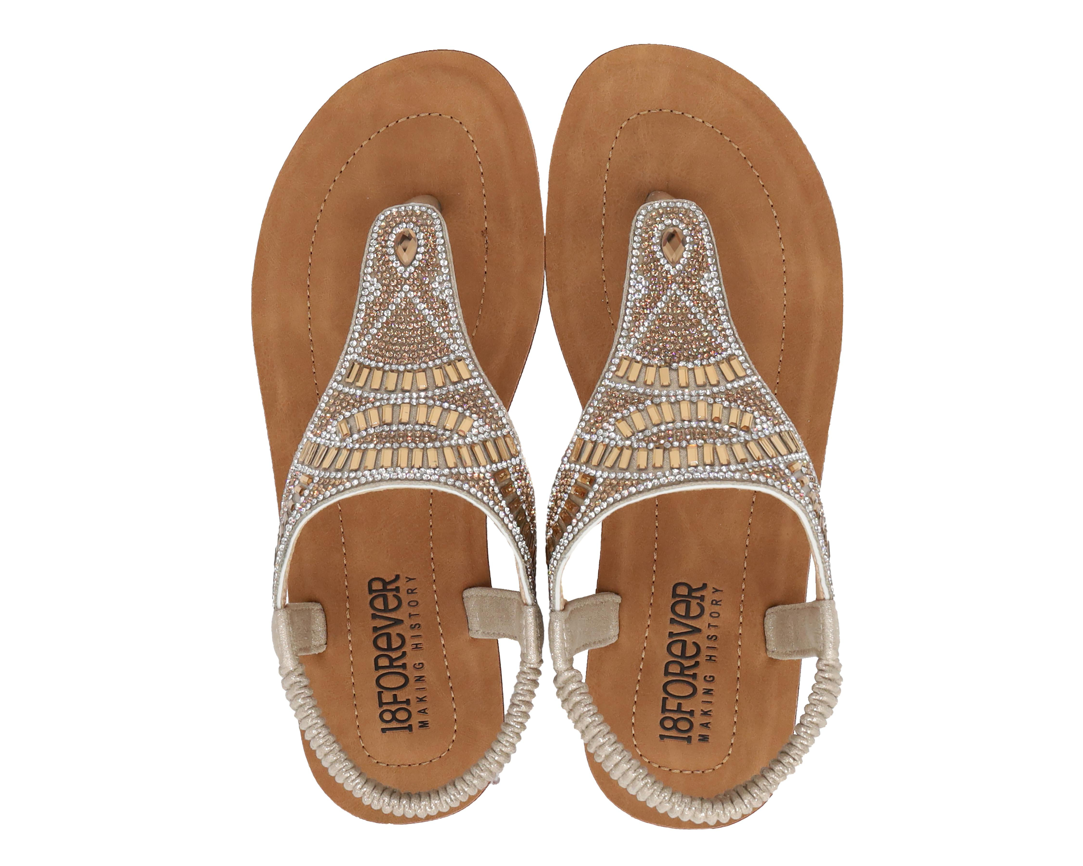 Foto 4 pulgar | Sandalias Casuales 18 Forever para Mujer