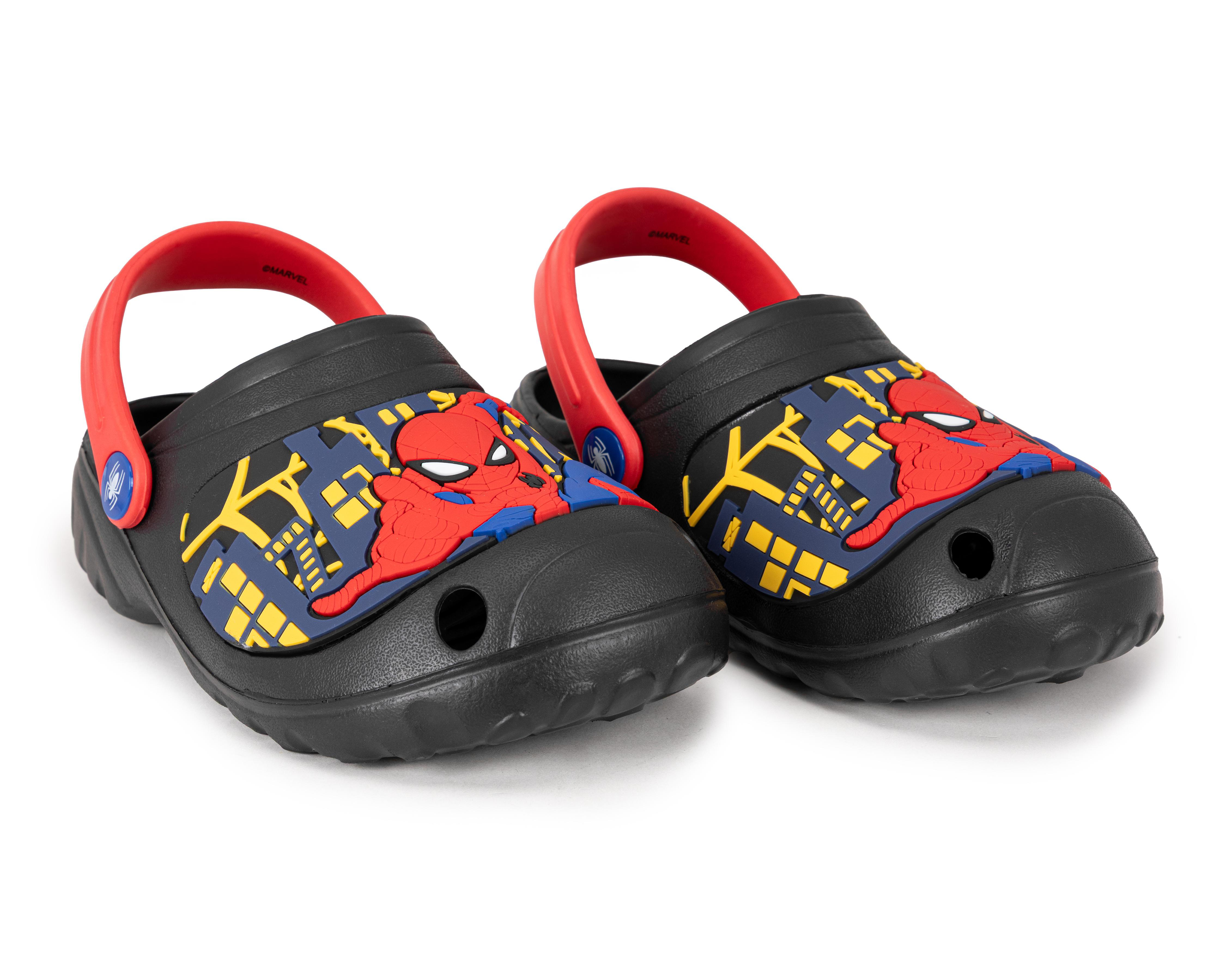 Foto 2 pulgar | Sandalias de Playa Marvel Spider-Man para Niño
