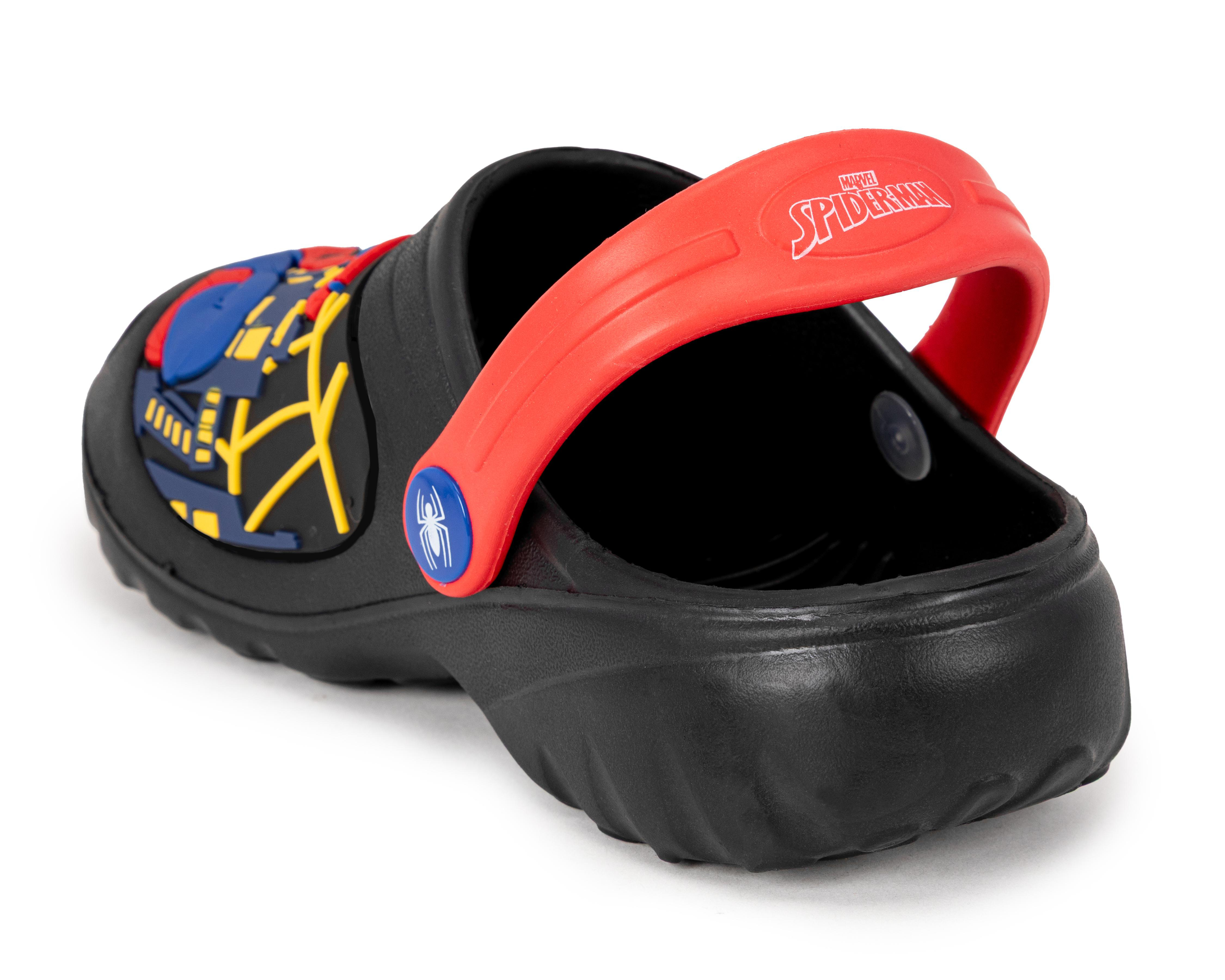 Foto 4 pulgar | Sandalias de Playa Marvel Spider-Man para Niño