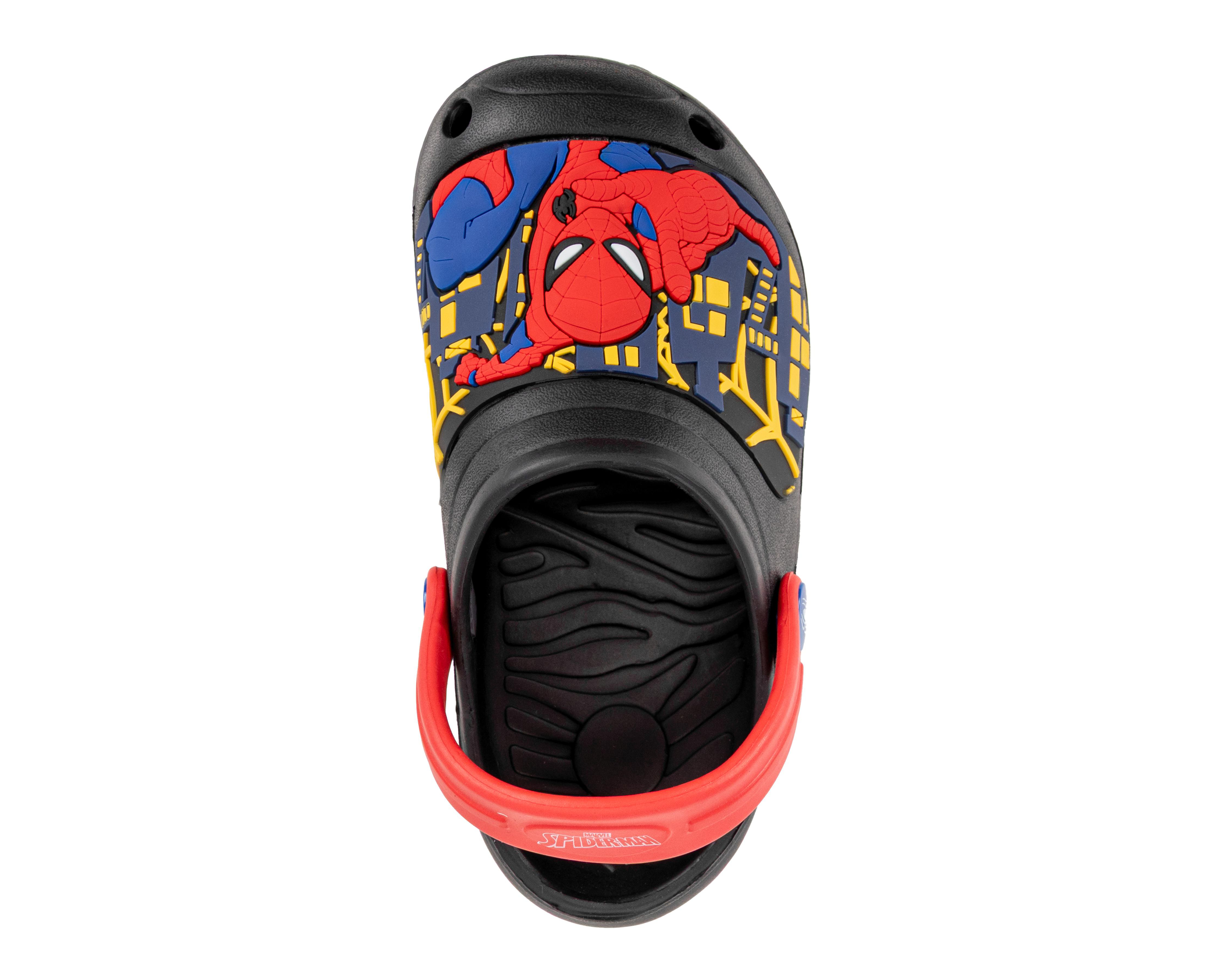 Foto 6 pulgar | Sandalias de Playa Marvel Spider-Man para Niño
