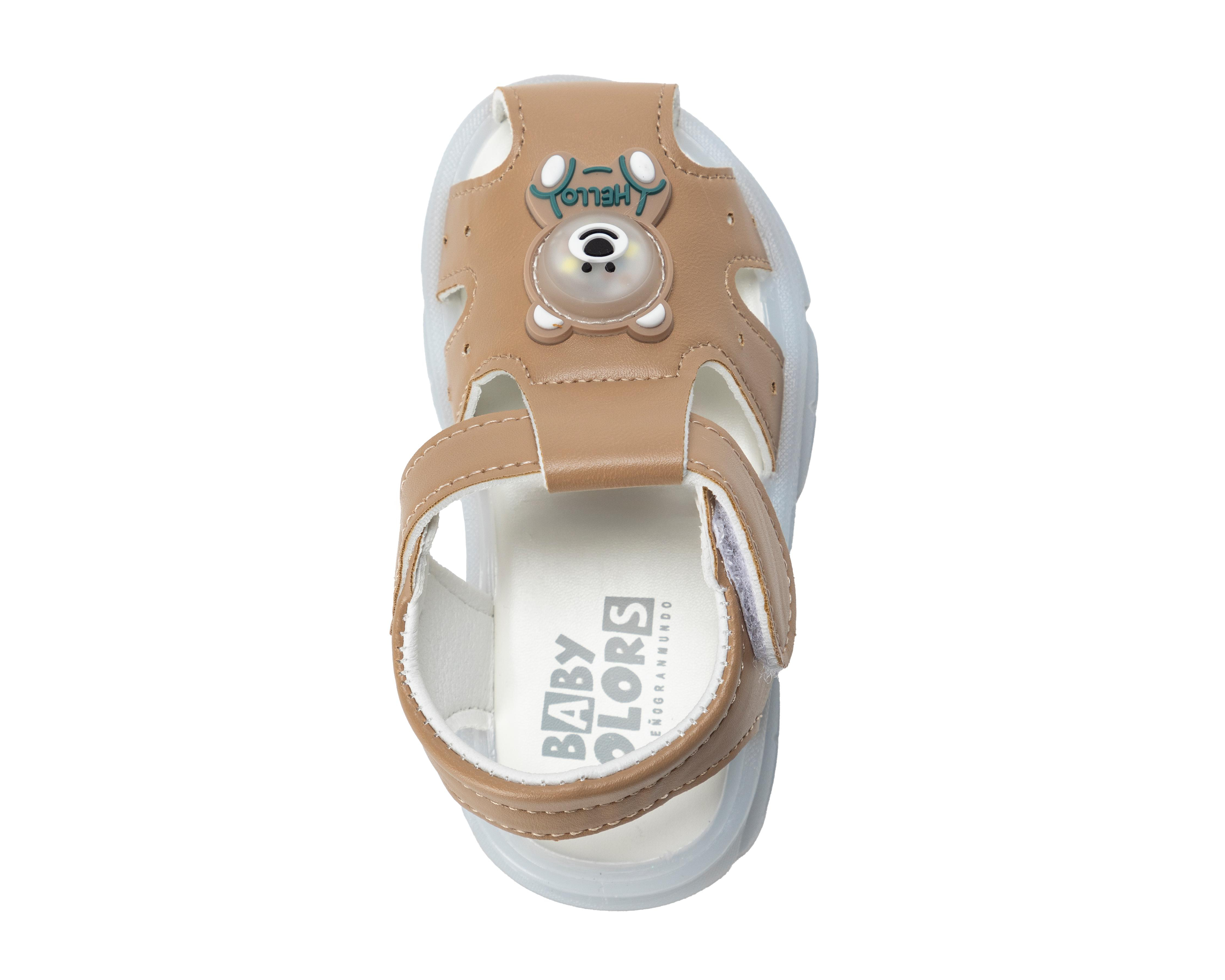 Foto 6 pulgar | Sandalias Casuales Baby Colors para Bebé Niño