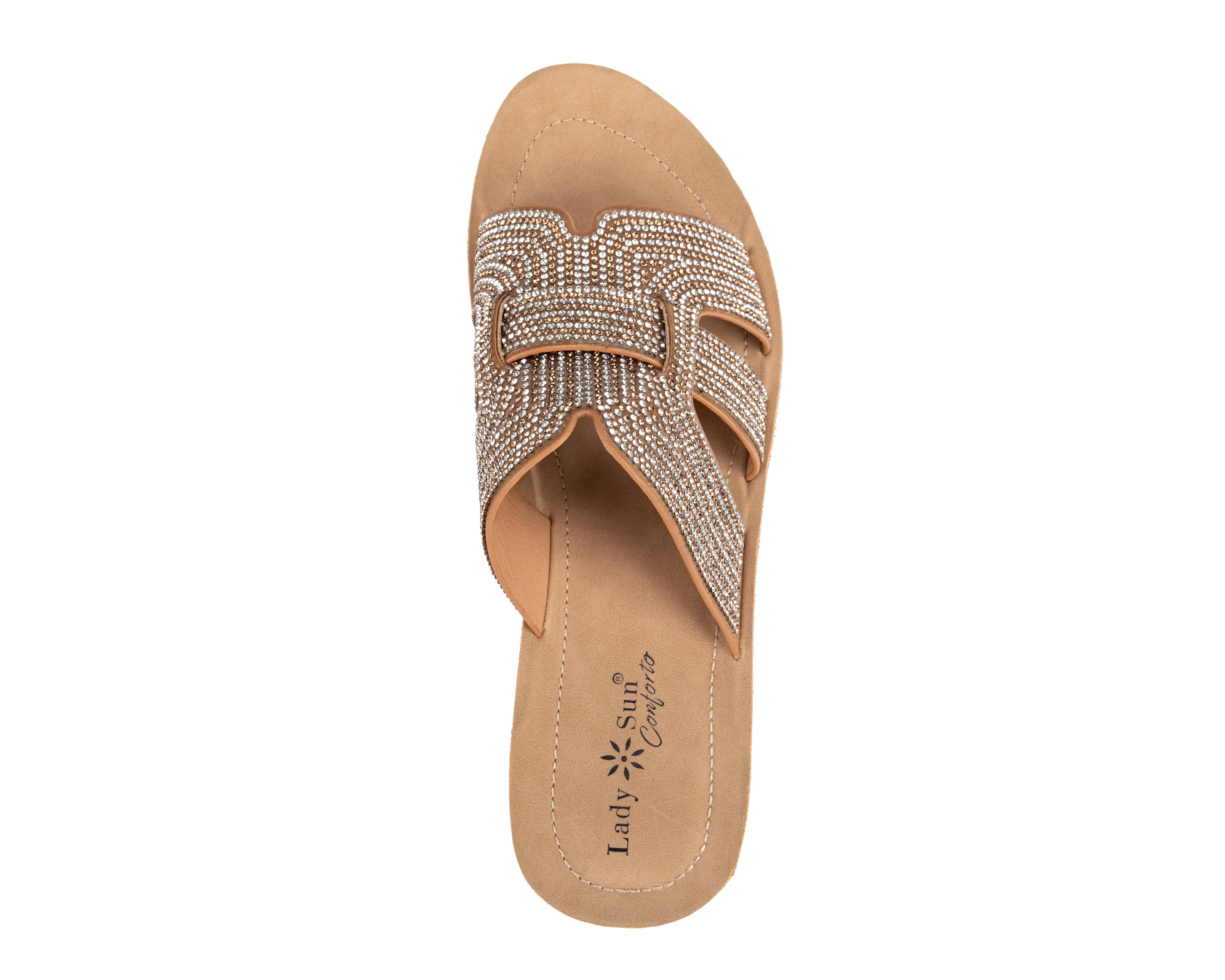 Foto 6 pulgar | Sandalias Casuales Lady Sun Conforto para Mujer