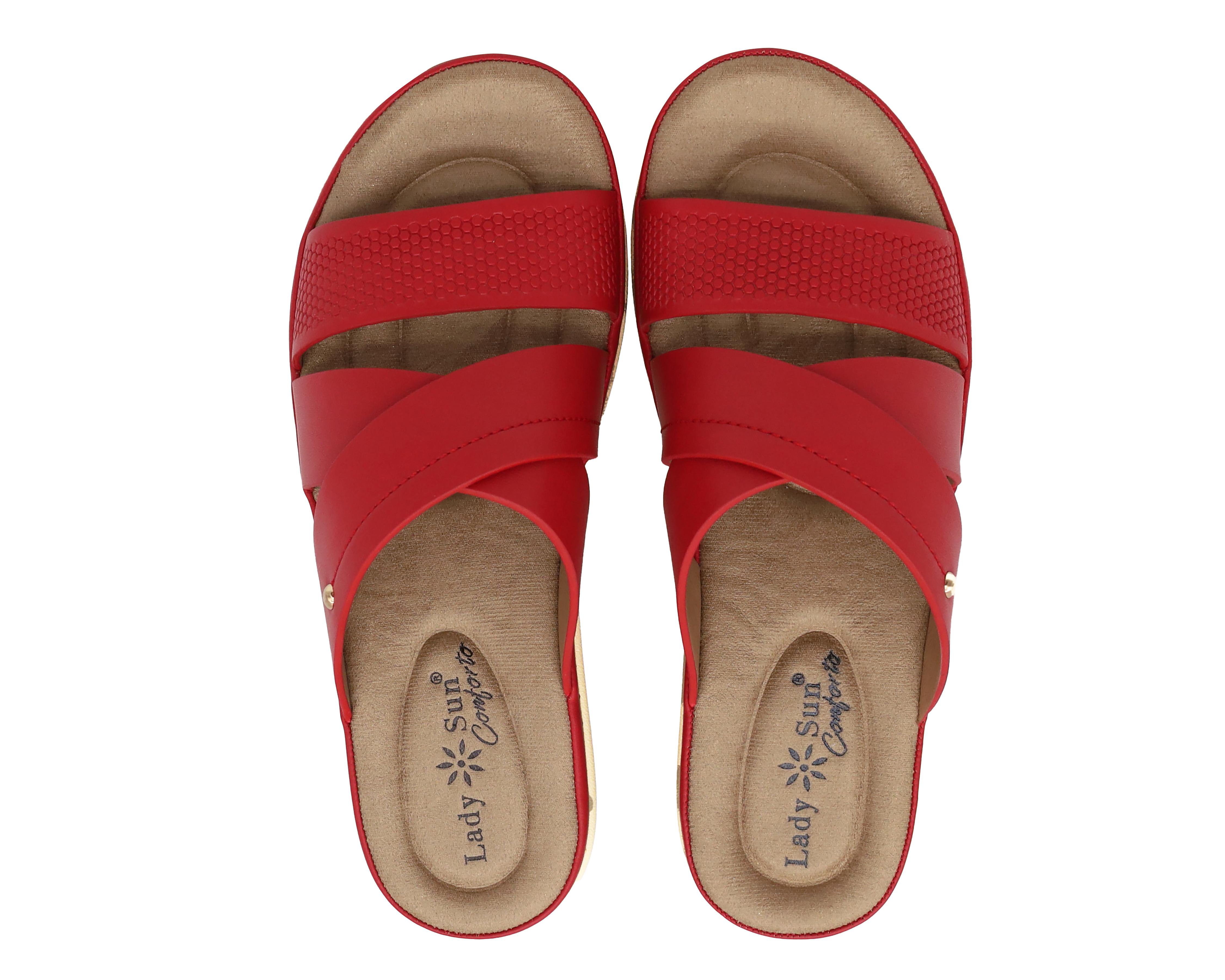 Foto 4 pulgar | Sandalias Confort Lady Sun Conforto para Mujer