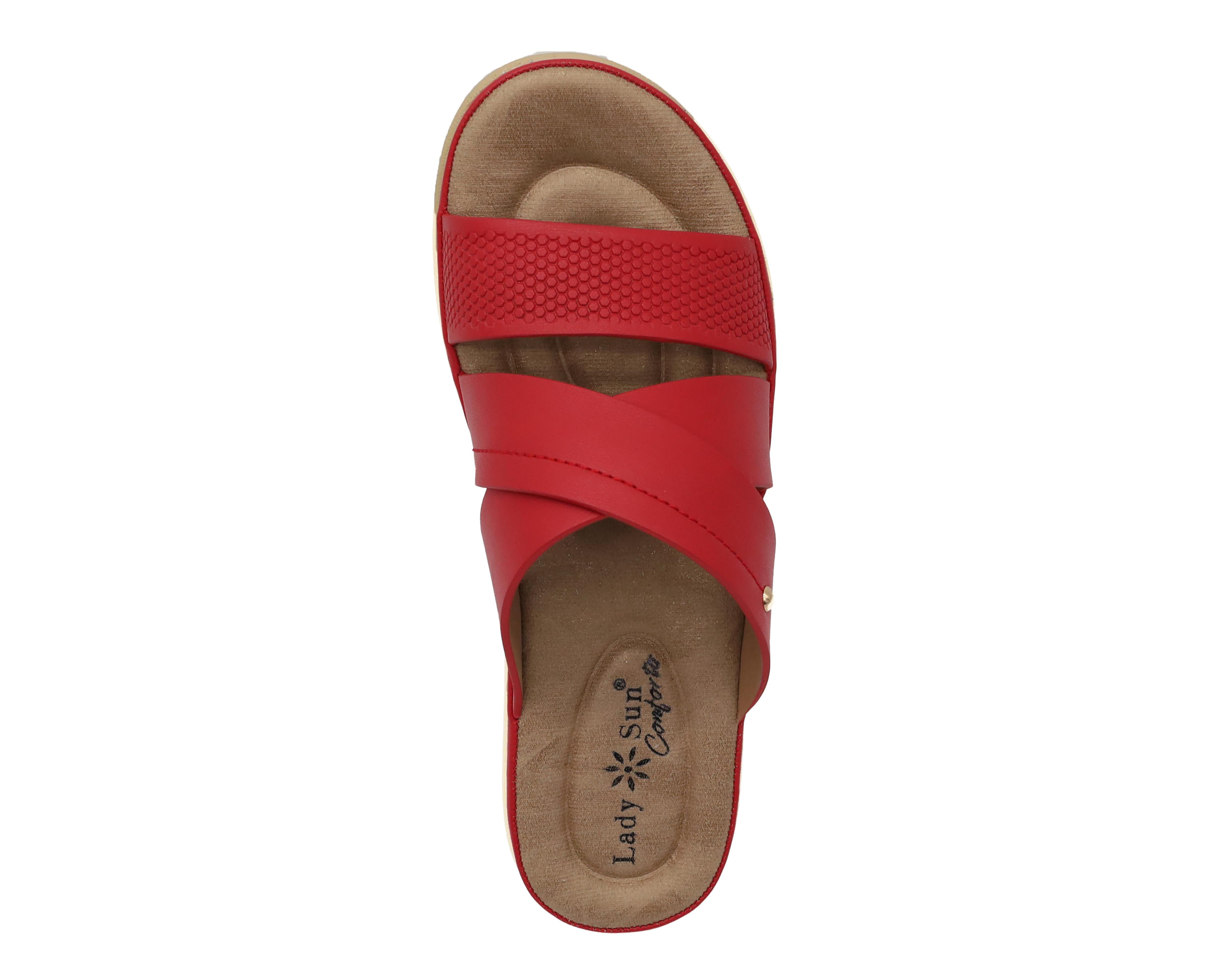 Foto 6 pulgar | Sandalias Confort Lady Sun Conforto para Mujer