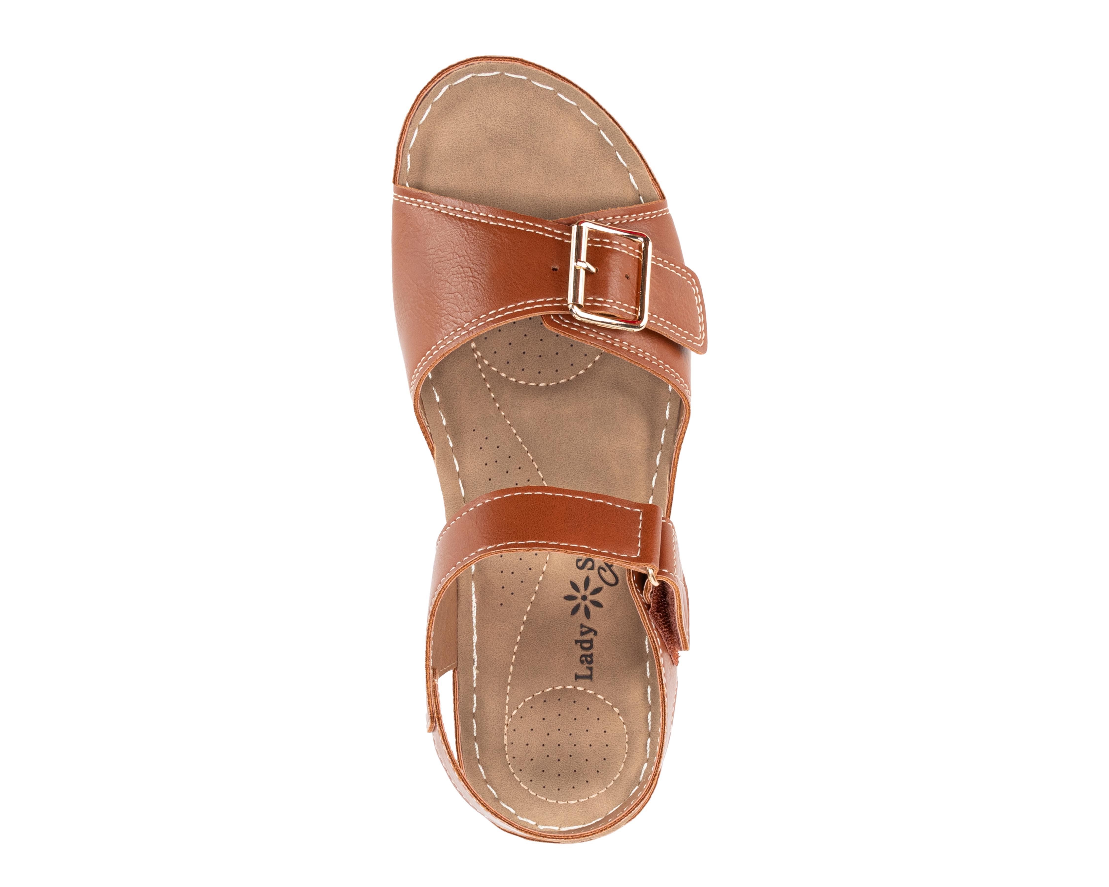 Foto 6 pulgar | Sandalias Confort Lady Sun Conforto para Mujer