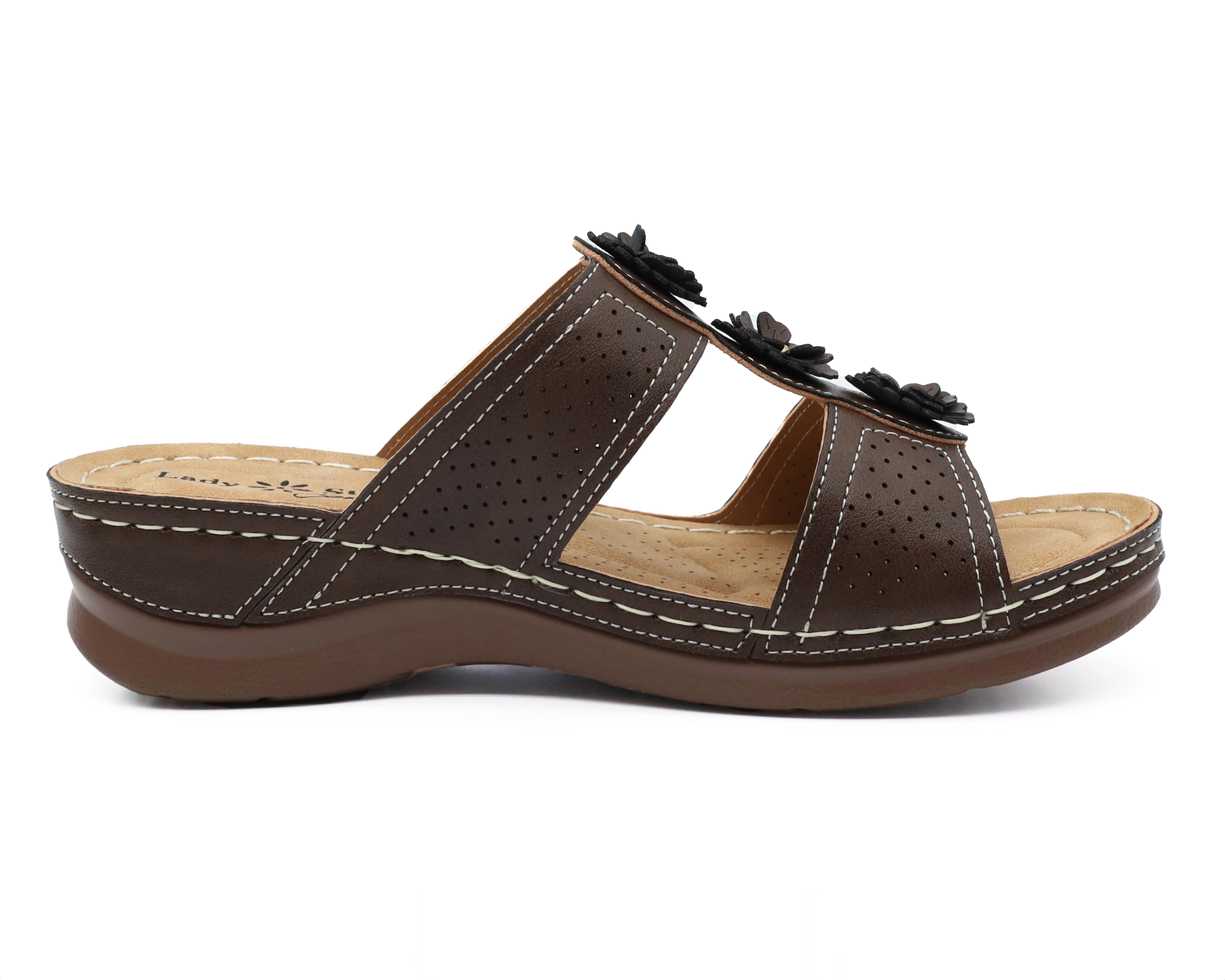 Foto 5 pulgar | Sandalias Confort Lady Sun Conforto para Mujer