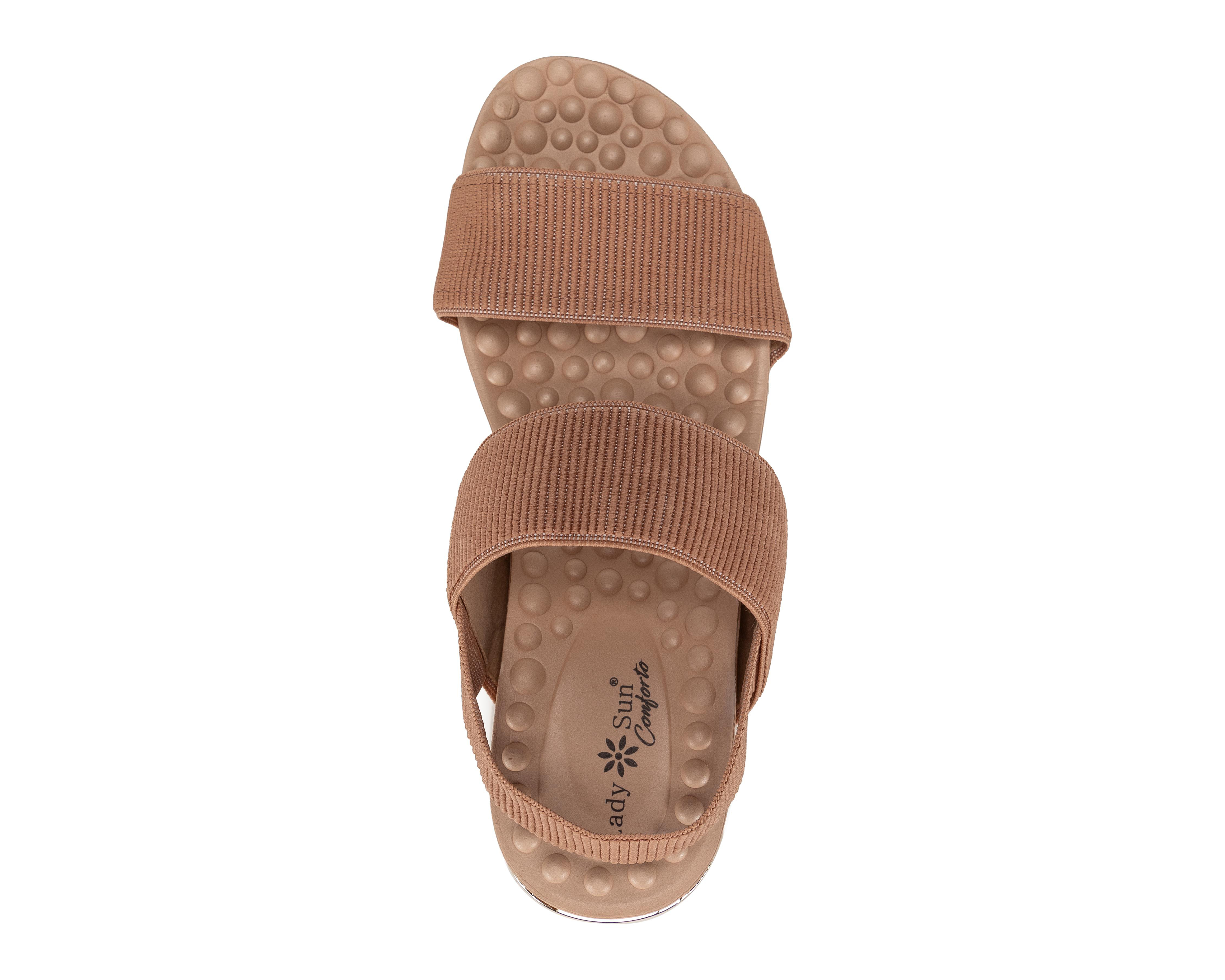 Foto 6 pulgar | Sandalias Confort Lady Sun Conforto para Mujer