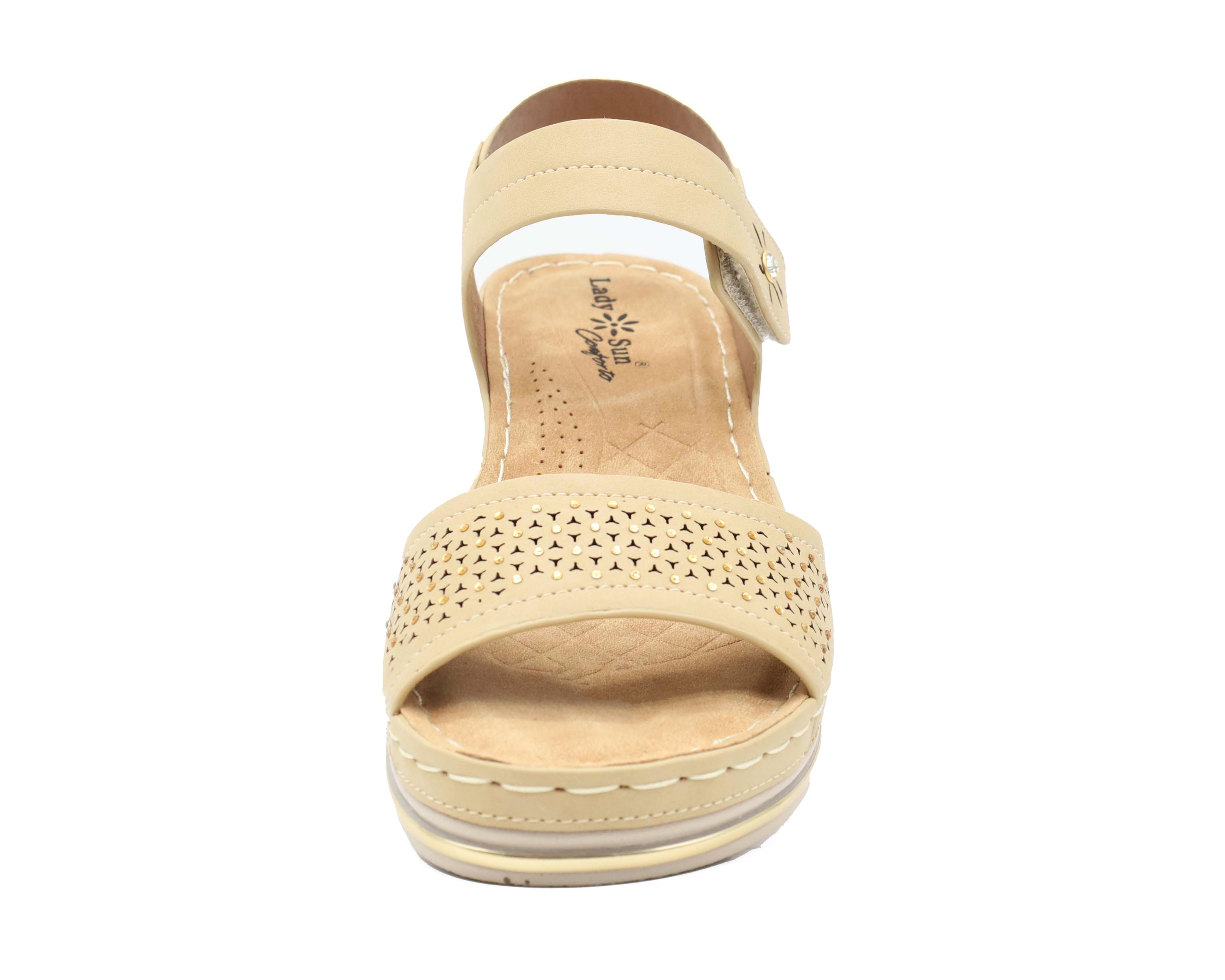 Foto 7 pulgar | Sandalias Confort Lady Sun Conforto para Mujer