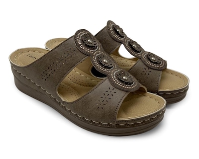 Foto 1 | Sandalias Confort Lady Sun Conforto para Mujer