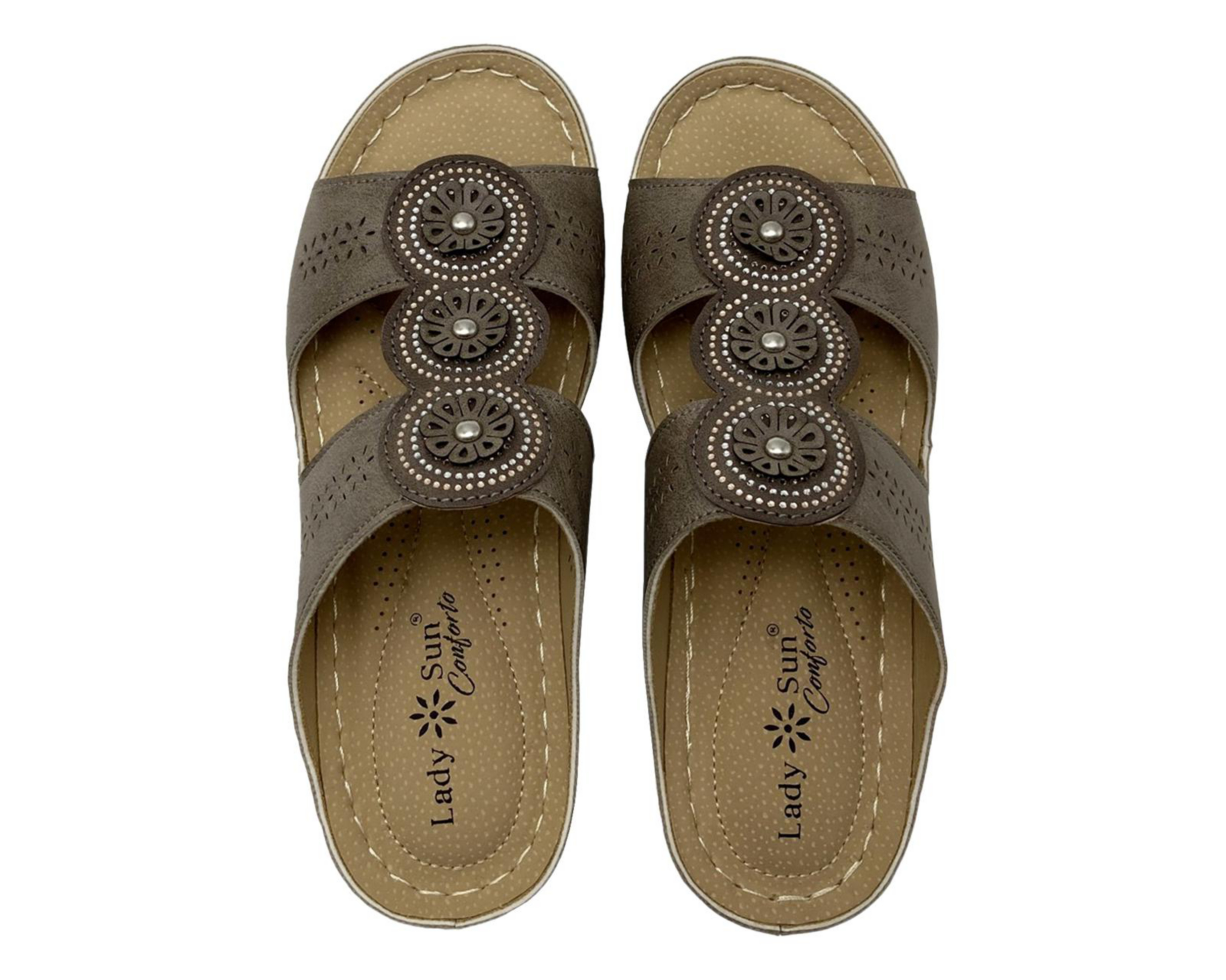 Foto 4 pulgar | Sandalias Confort Lady Sun Conforto para Mujer