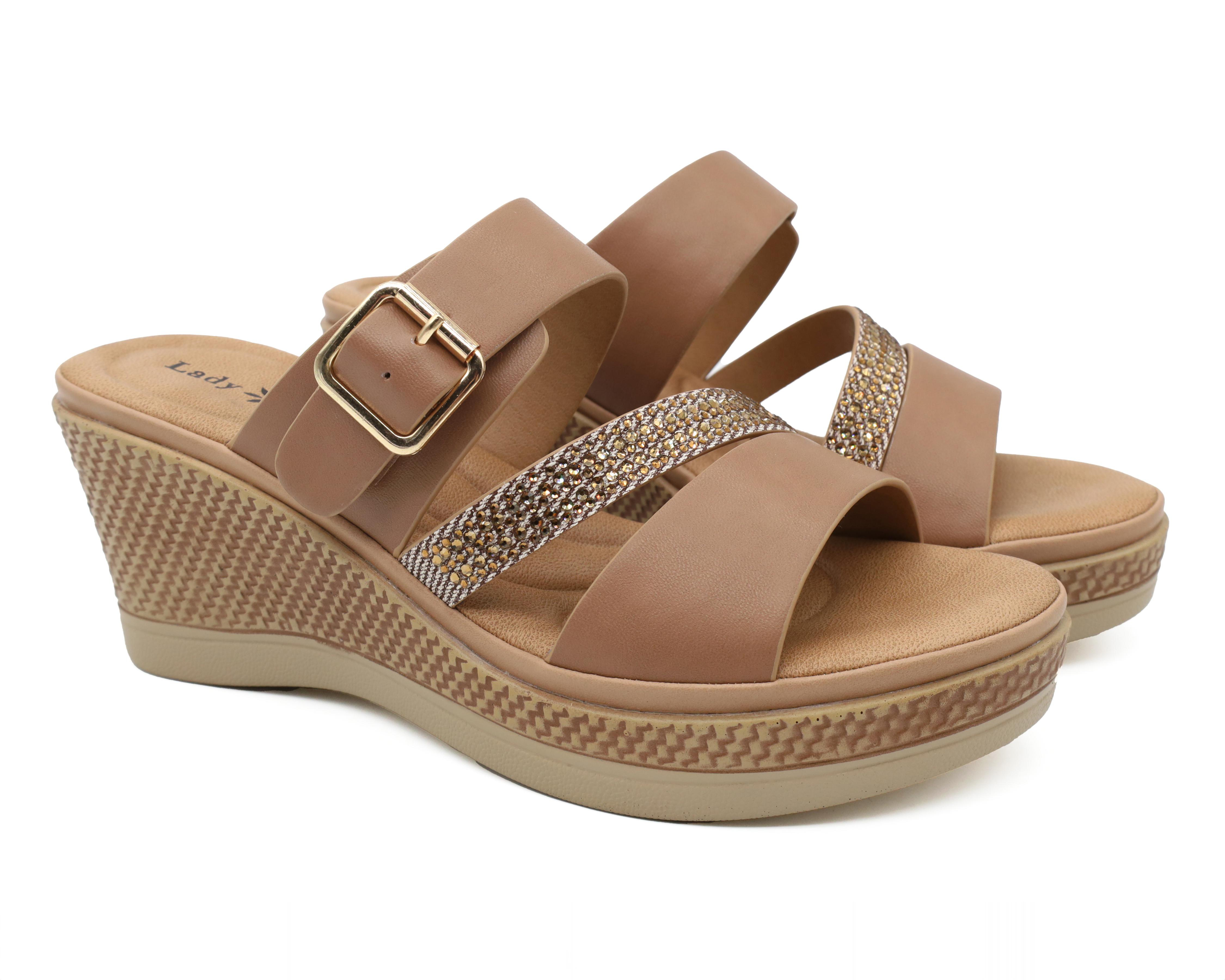 Foto 2 pulgar | Sandalias Confort Lady Sun Conforto para Mujer