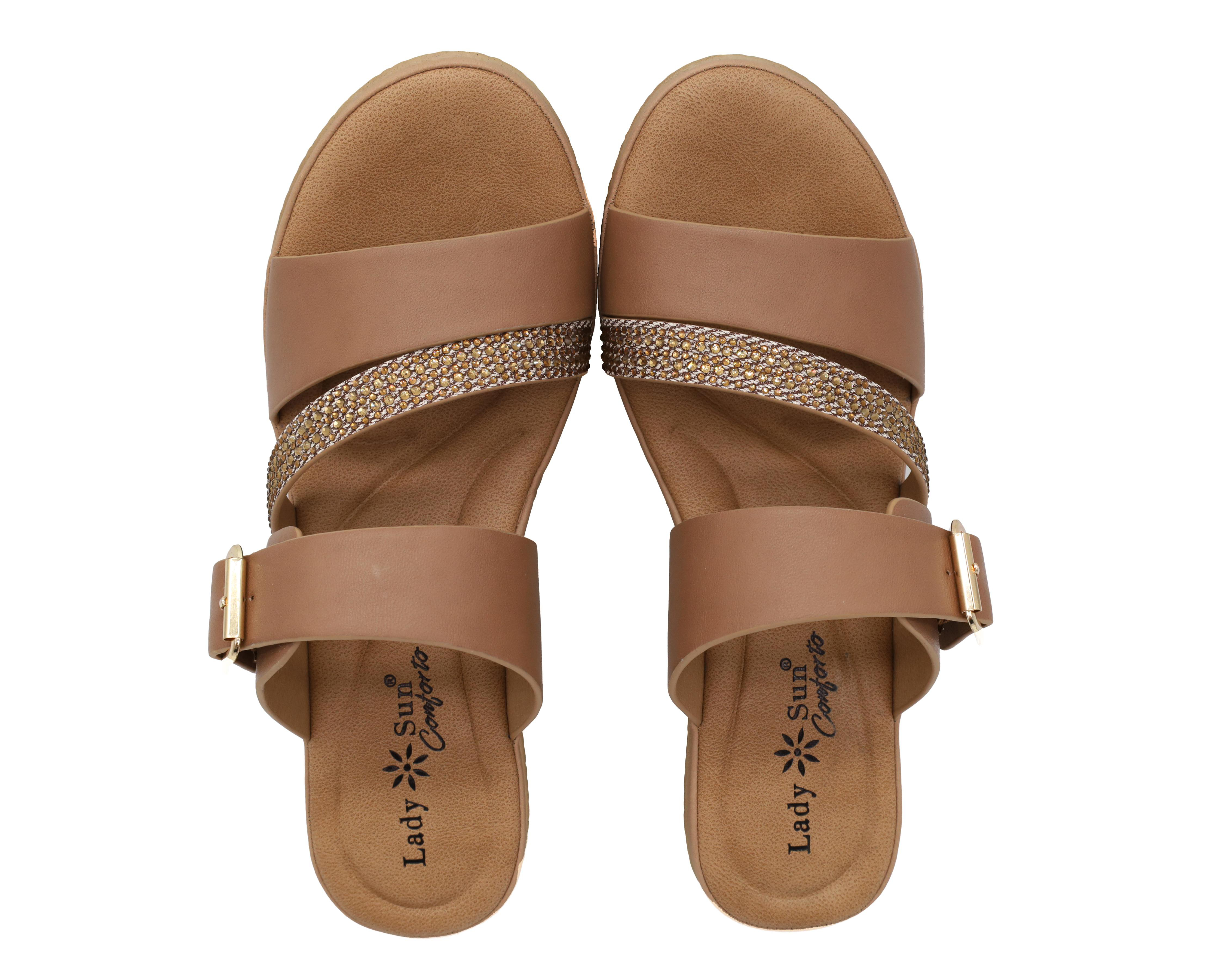 Foto 4 pulgar | Sandalias Confort Lady Sun Conforto para Mujer