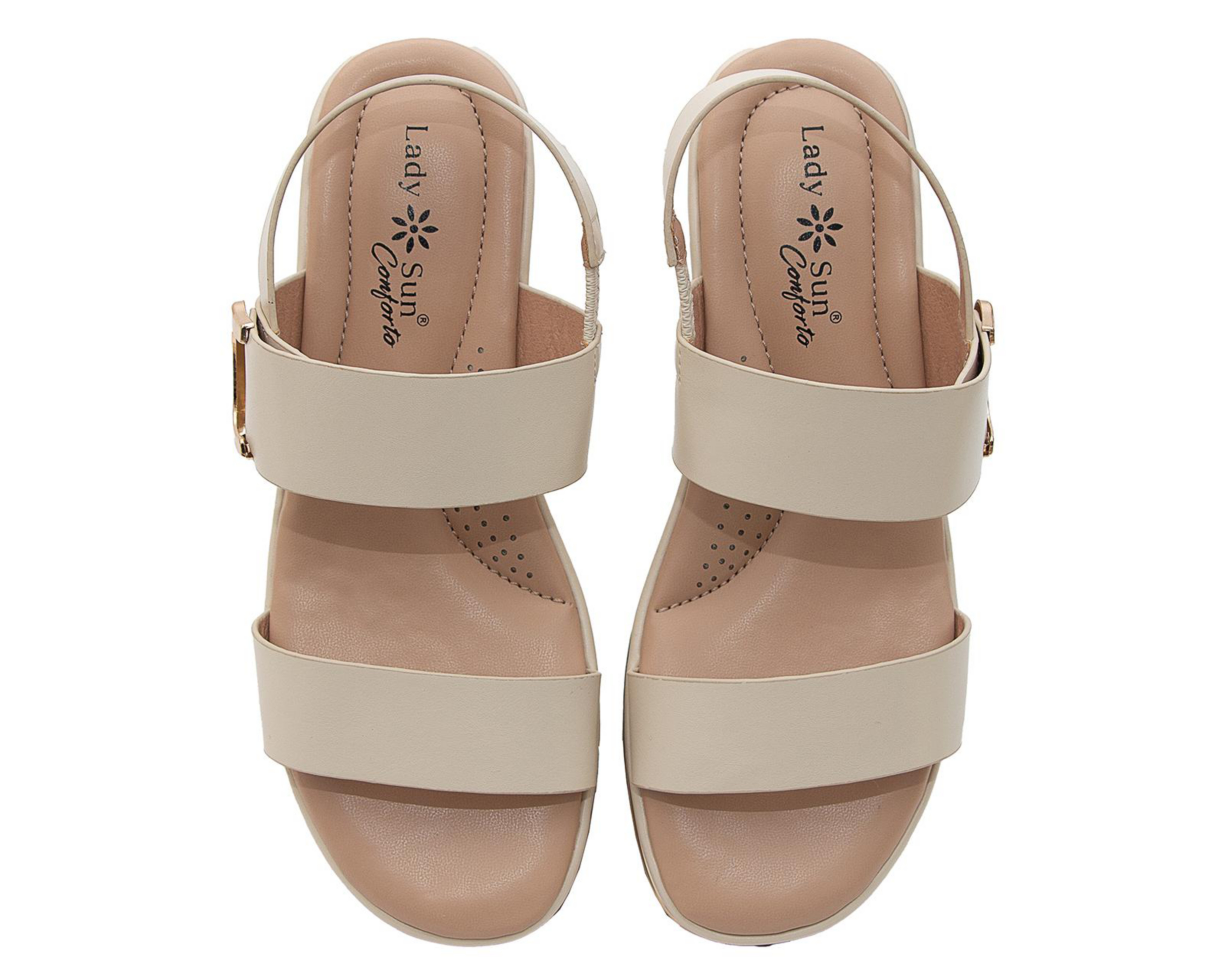 Foto 4 pulgar | Sandalias Confort Lady Sun Conforto para Mujer