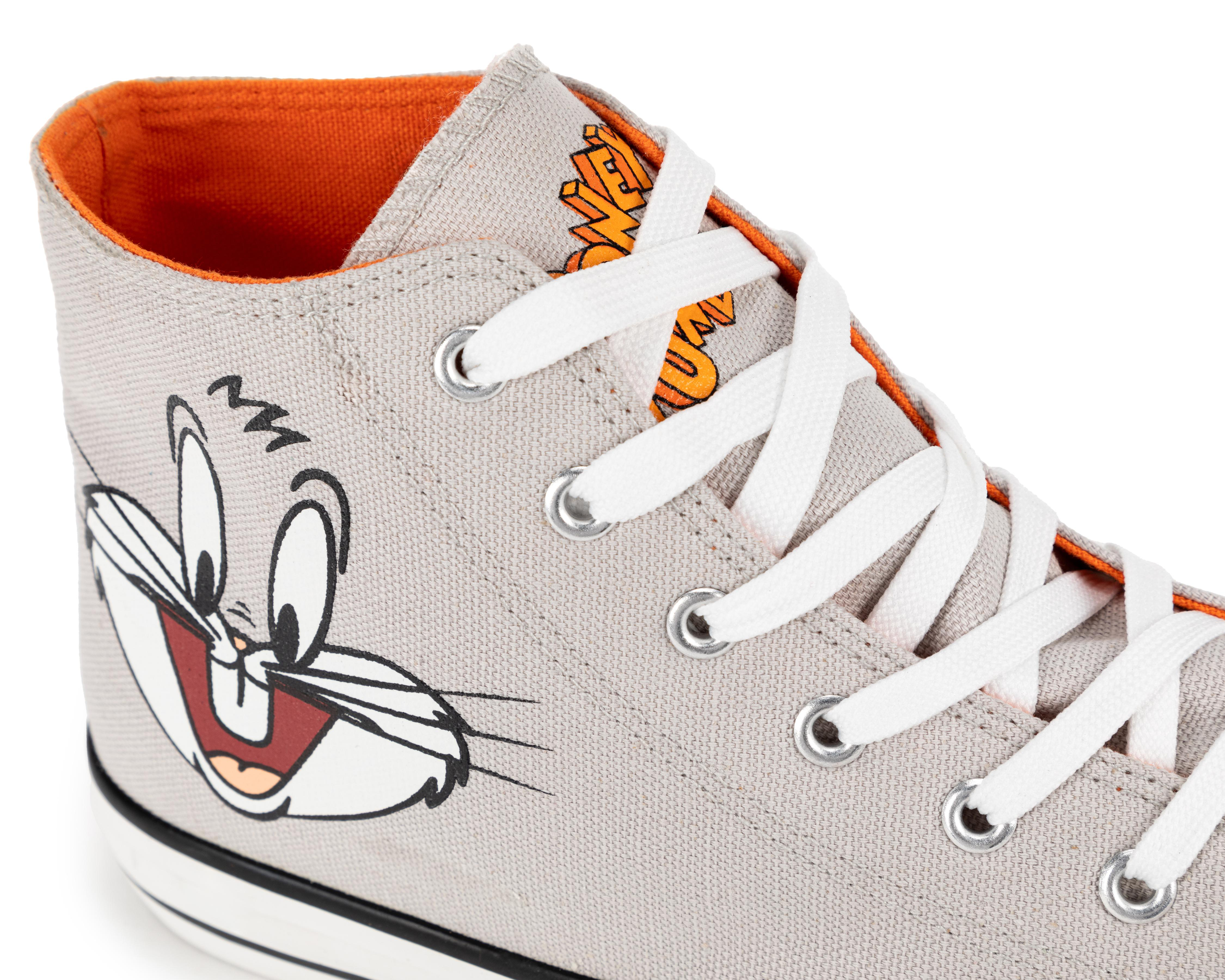 Foto 7 pulgar | Tenis Casuales Looney Tunes para Hombre