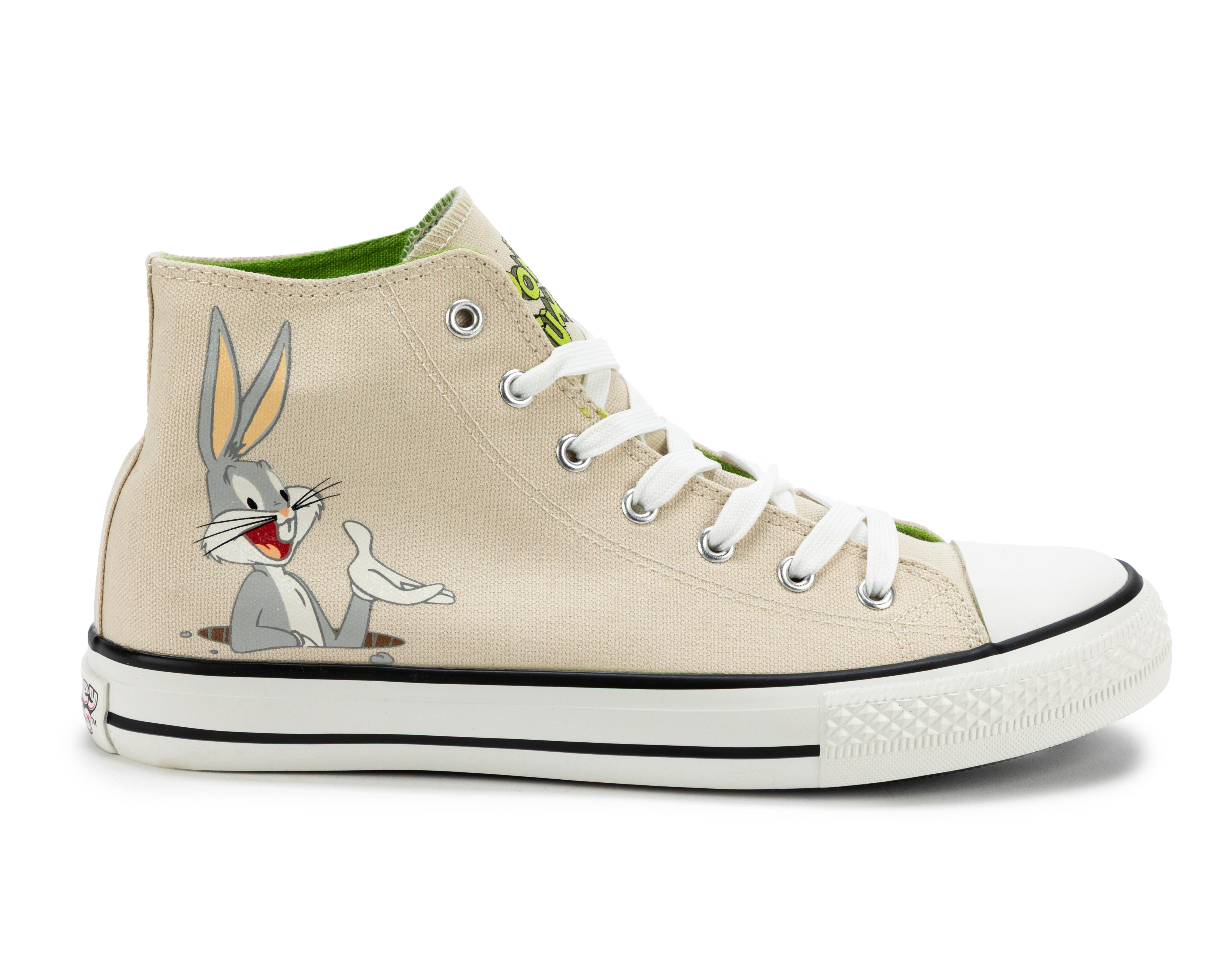 Foto 3 pulgar | Tenis Casuales Looney Tunes para Hombre