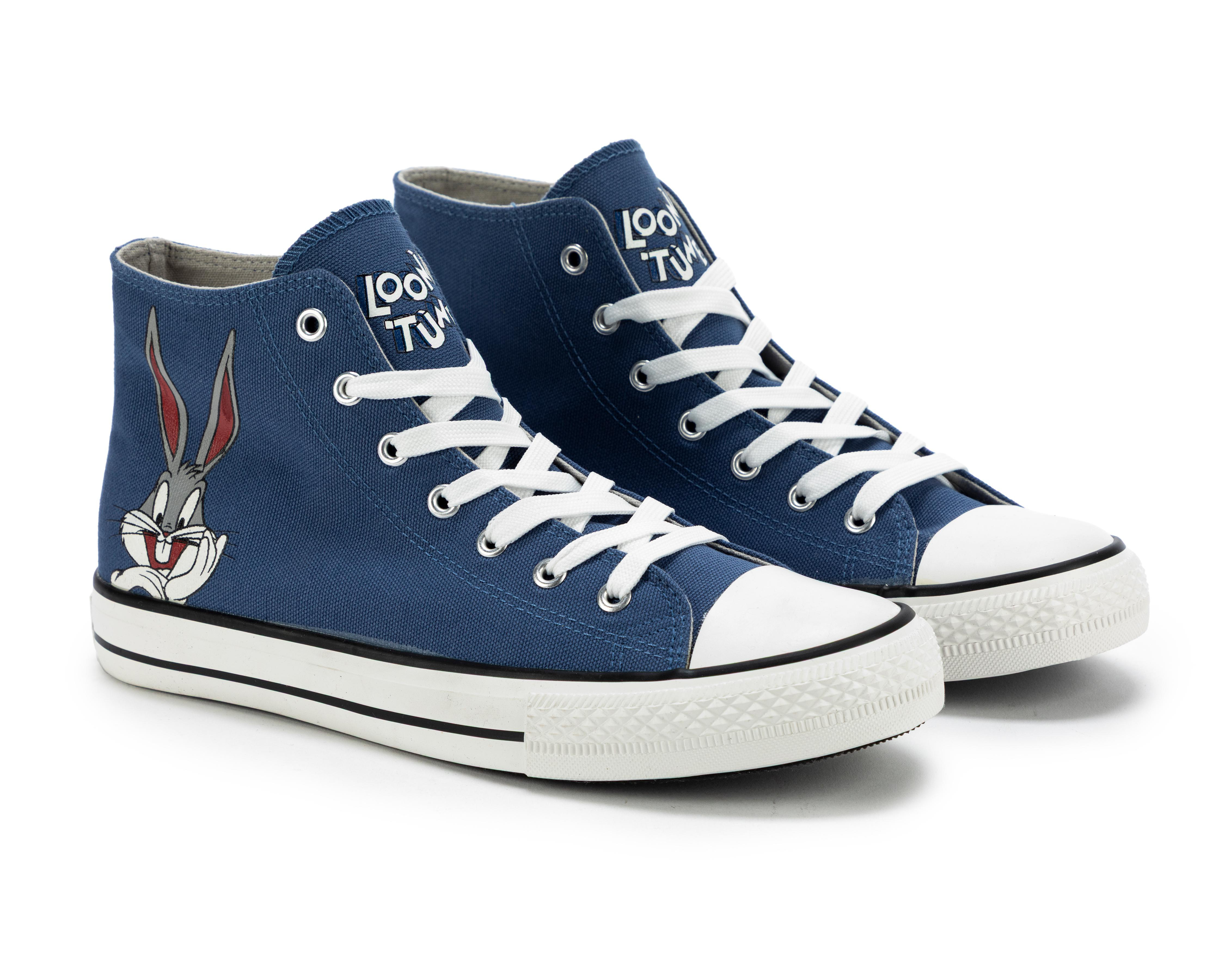 Foto 2 pulgar | Tenis Casuales Looney Tunes para Hombre
