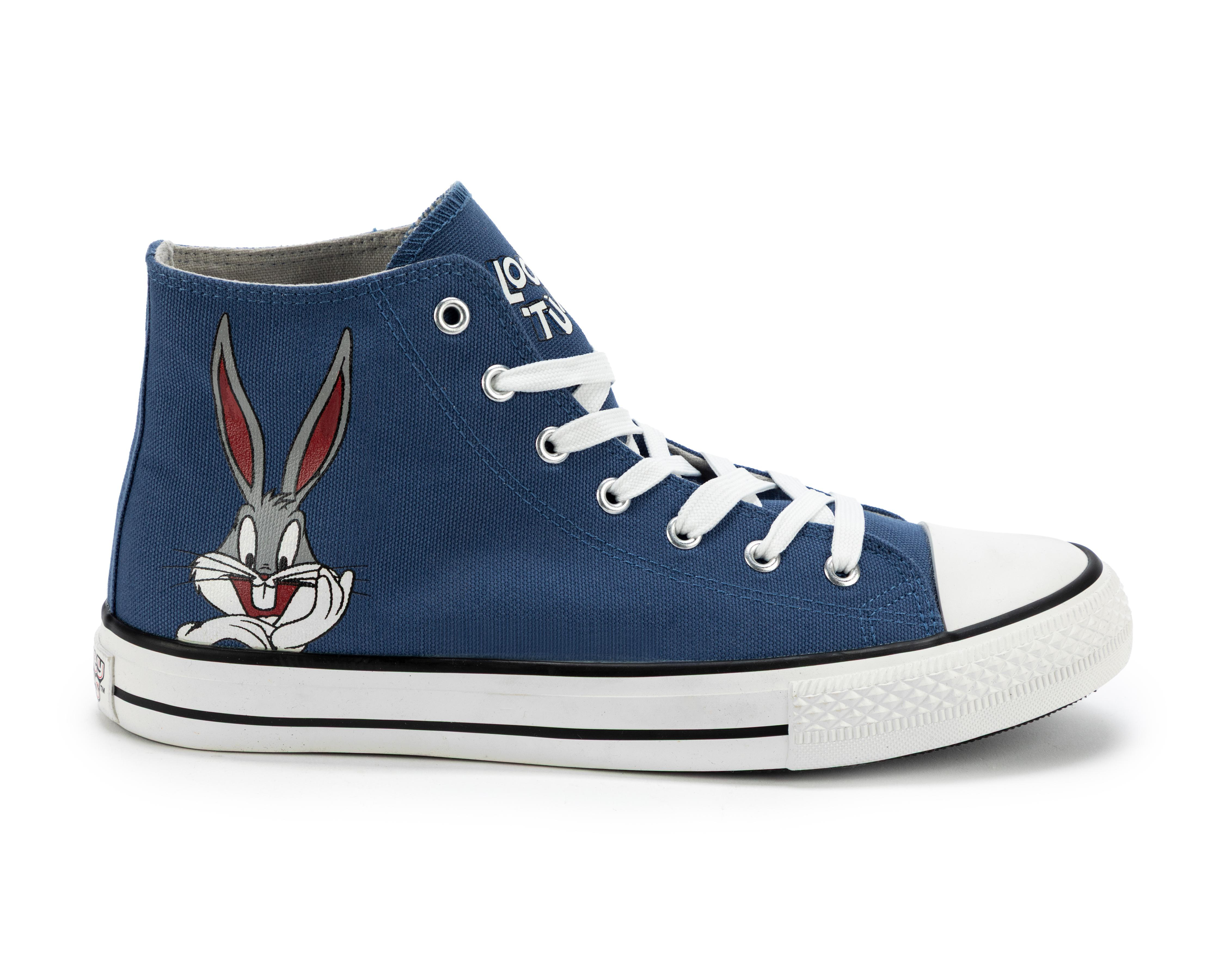 Foto 3 pulgar | Tenis Casuales Looney Tunes para Hombre