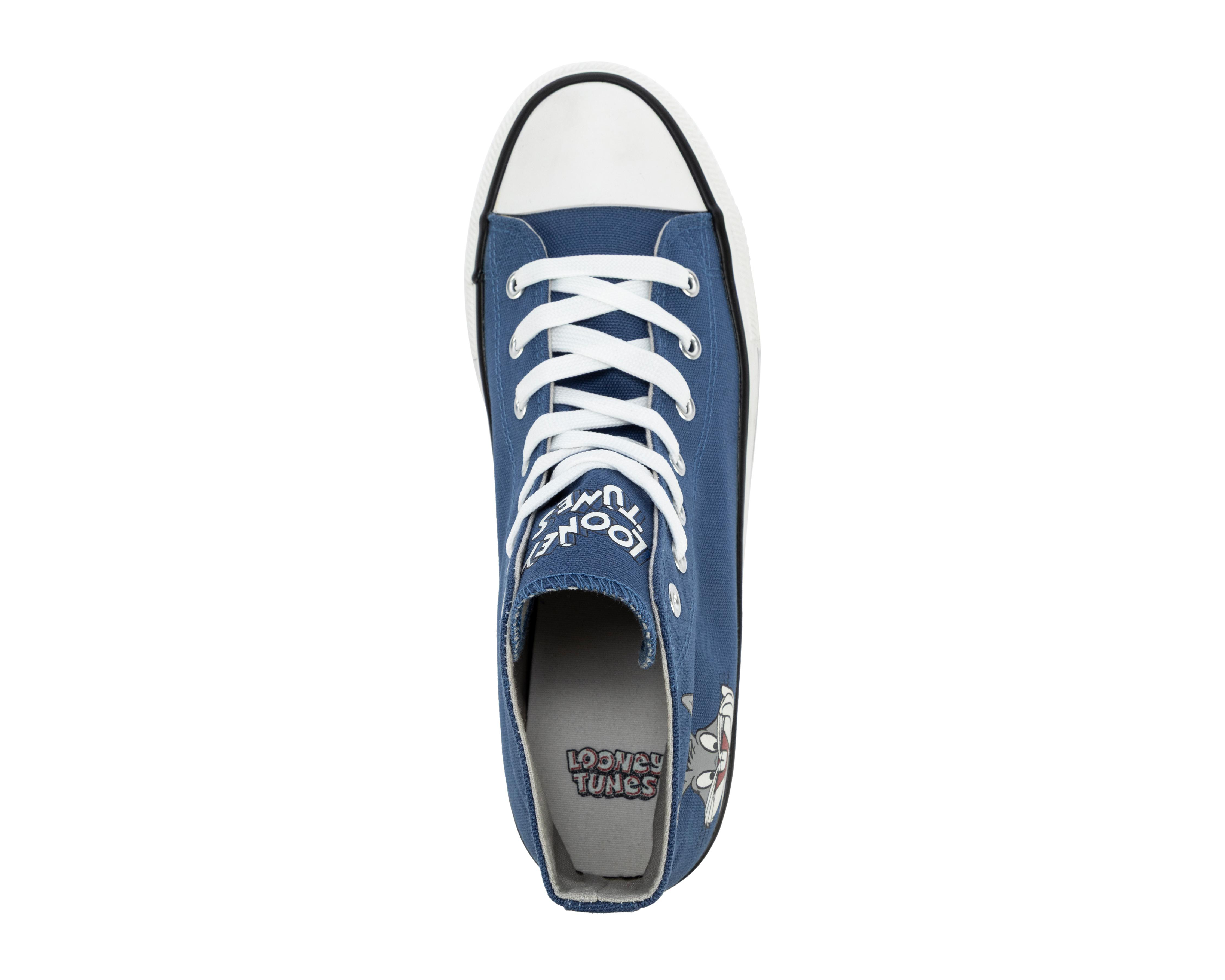 Foto 6 pulgar | Tenis Casuales Looney Tunes para Hombre