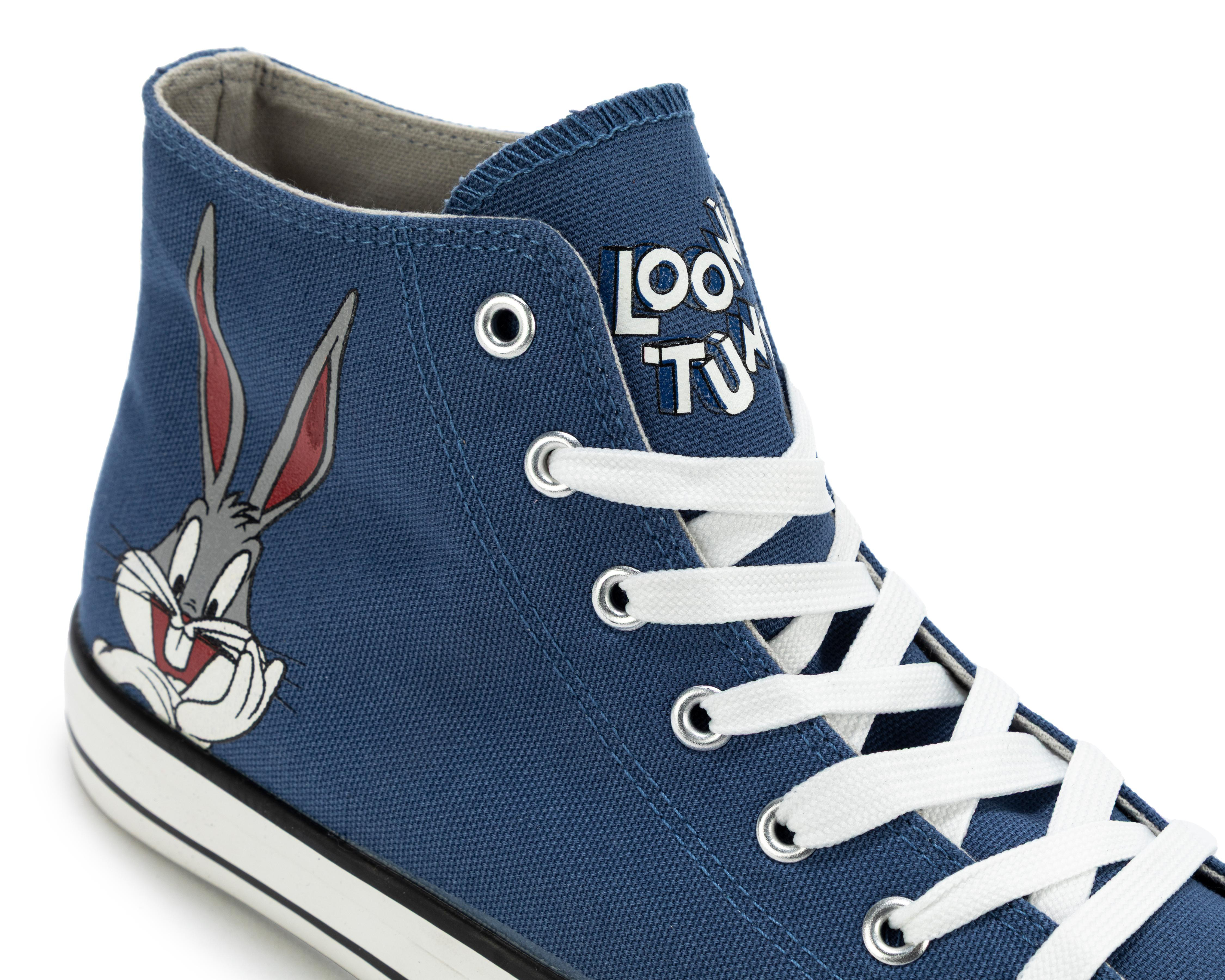 Foto 7 pulgar | Tenis Casuales Looney Tunes para Hombre