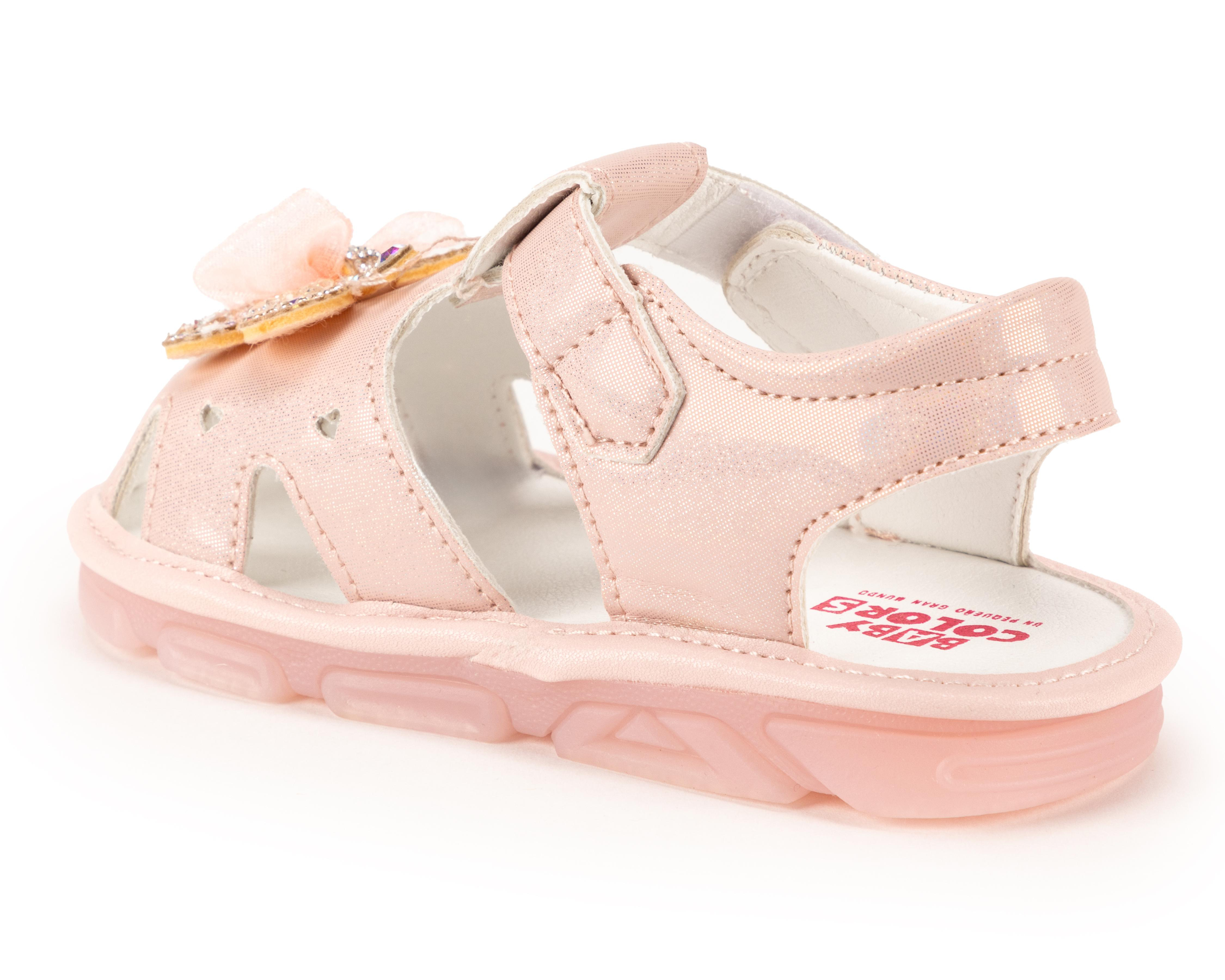 Foto 3 | Sandalias Baby Colors para Bebé Niña