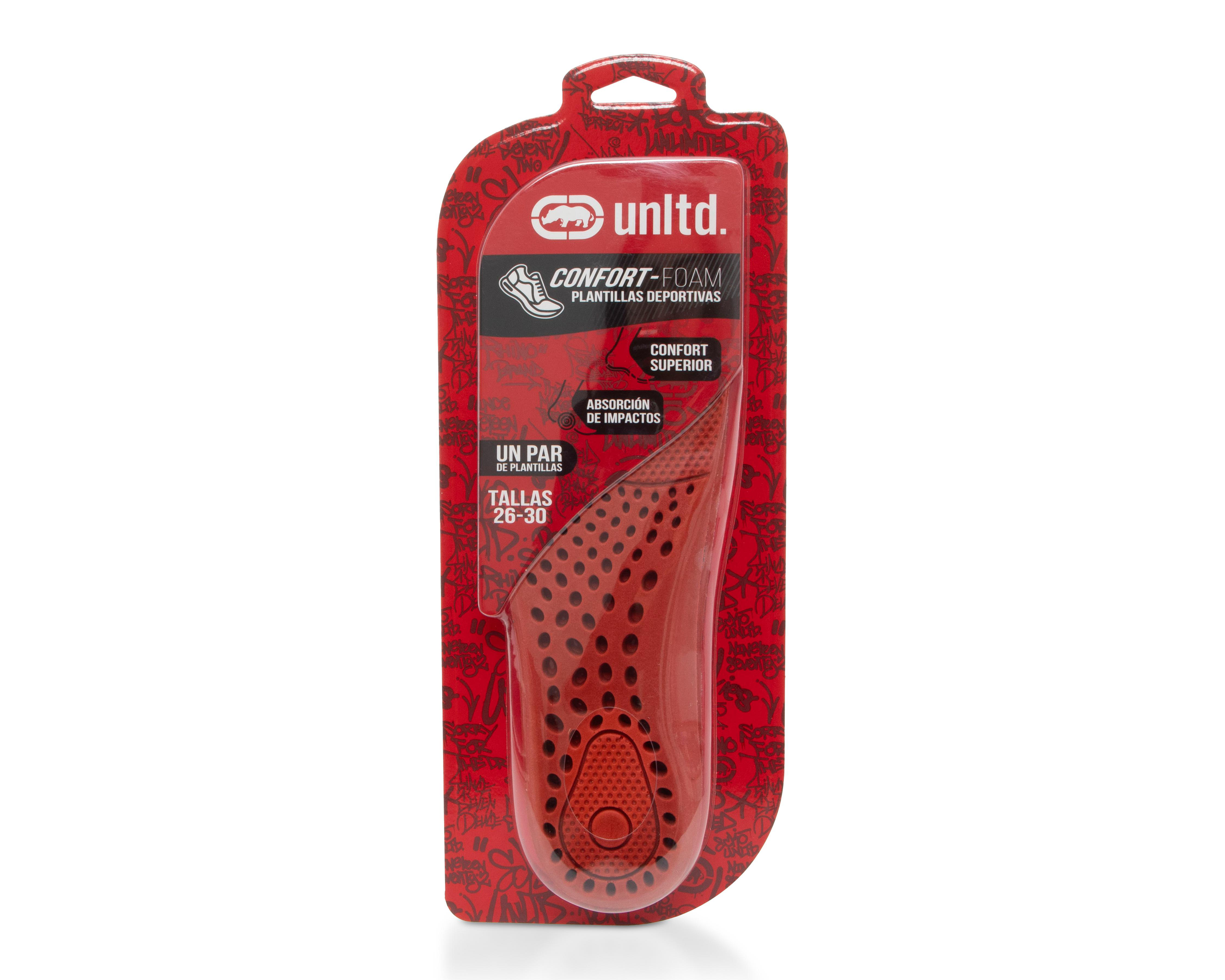 Foto 4 pulgar | Plantillas para Tenis Ecko Unltd. Confort Foam Tallas 26-30