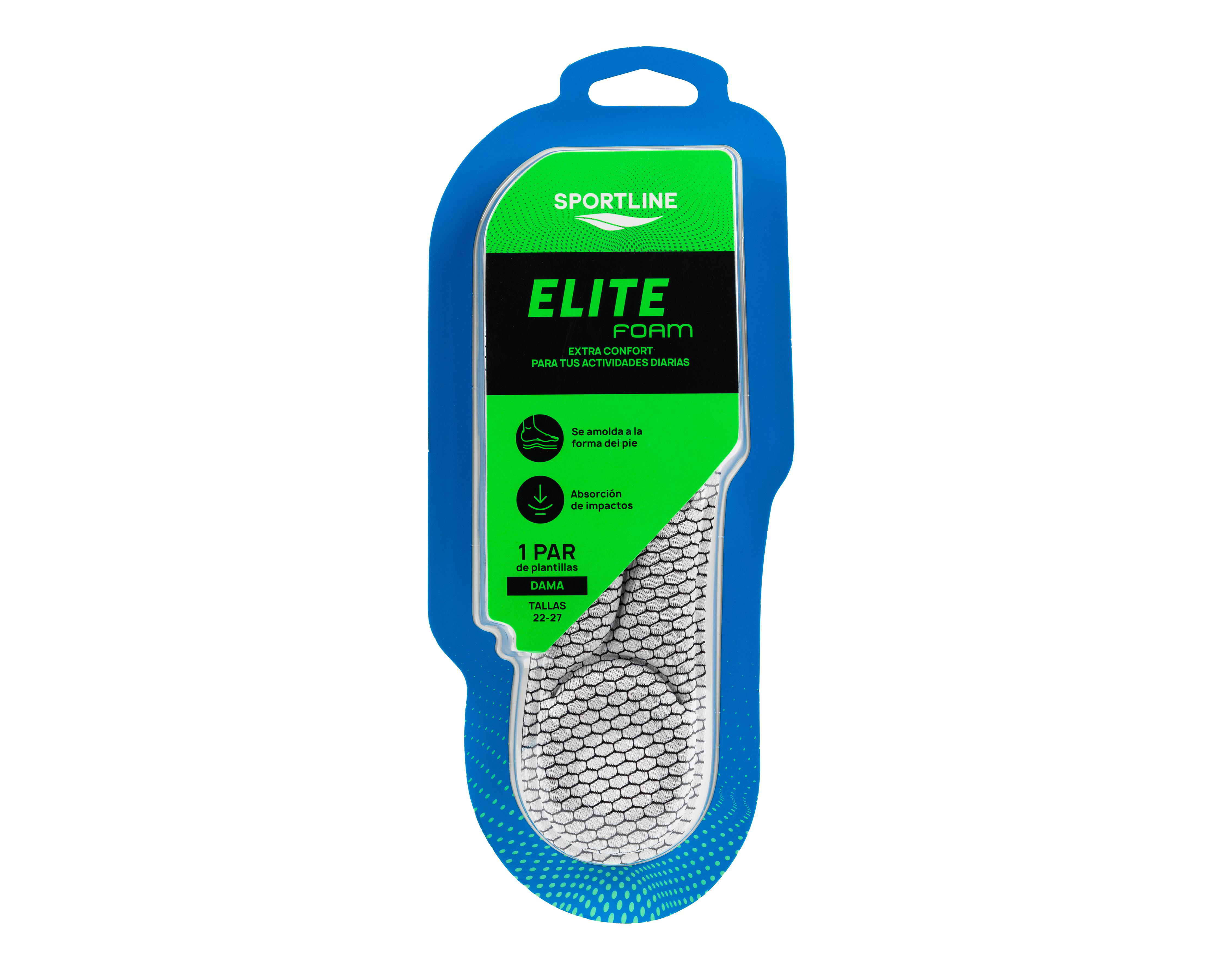 Foto 2 pulgar | Plantillas para Tenis Sportline Elite Foam Tallas 22-27