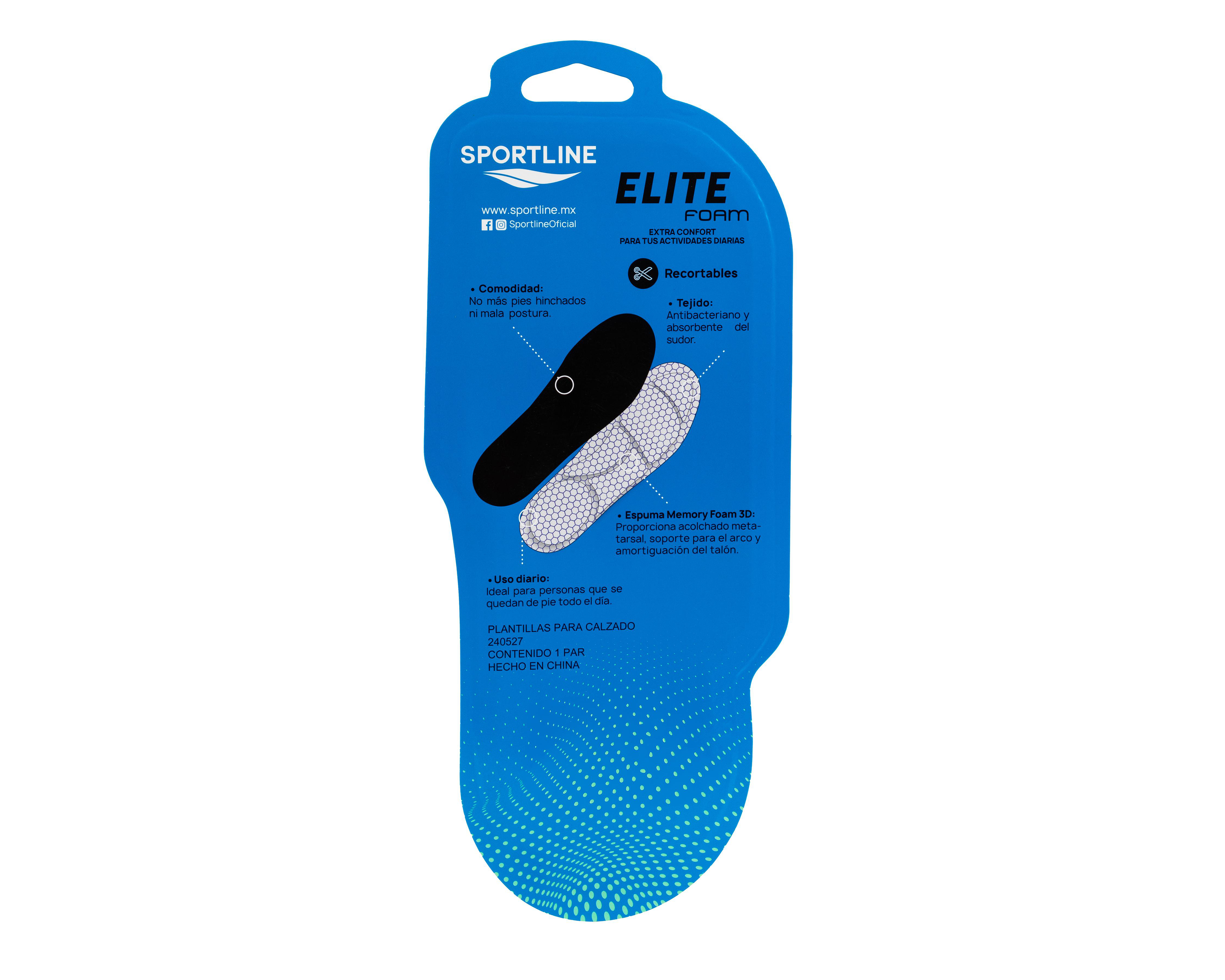 Foto 3 pulgar | Plantillas para Tenis Sportline Elite Foam Tallas 22-27