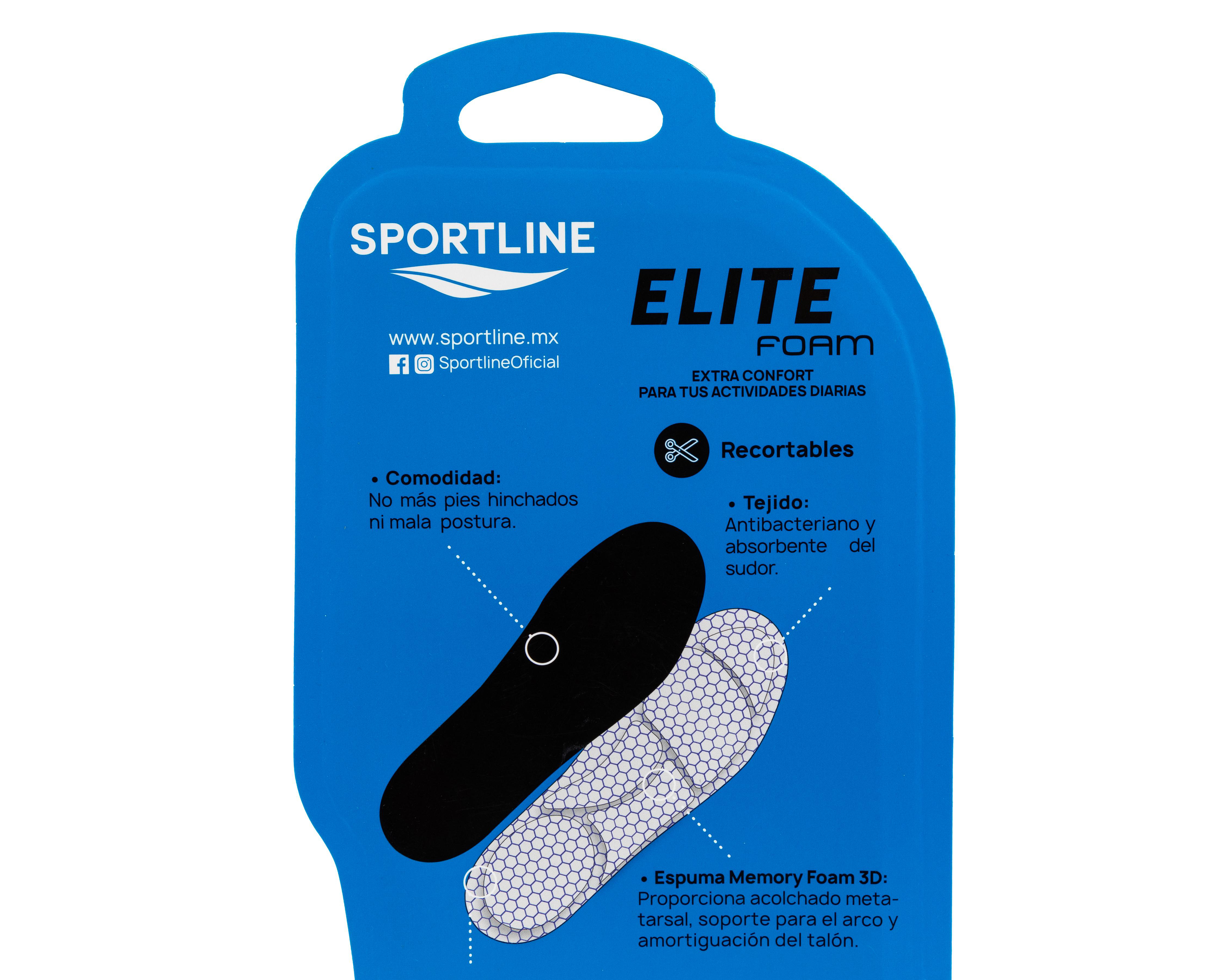Foto 3 | Plantillas para Tenis Sportline Elite Foam Tallas 22-27