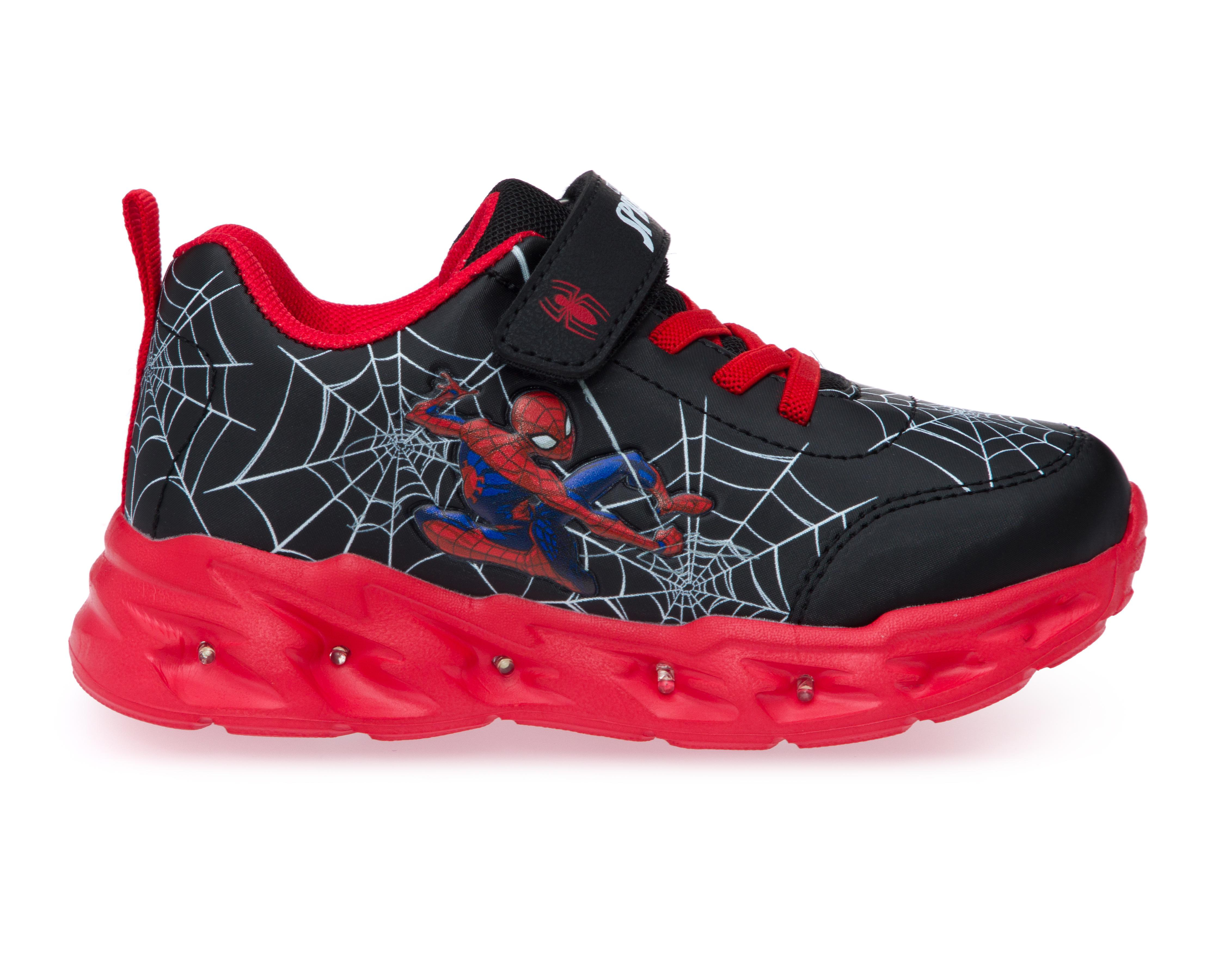 Foto 3 pulgar | Tenis Casuales Marvel Spider-Man para Niño