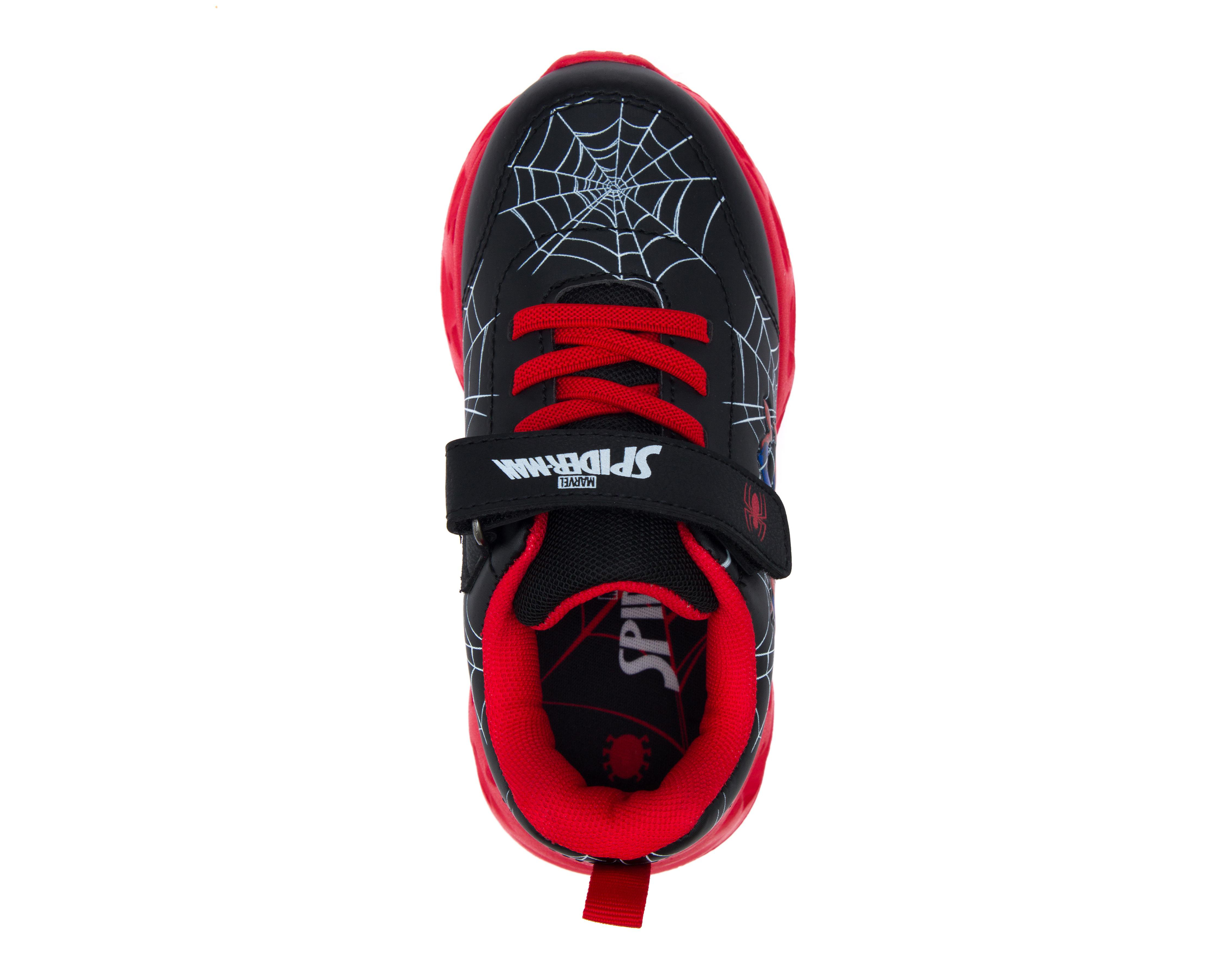 Foto 6 pulgar | Tenis Casuales Marvel Spider-Man para Niño
