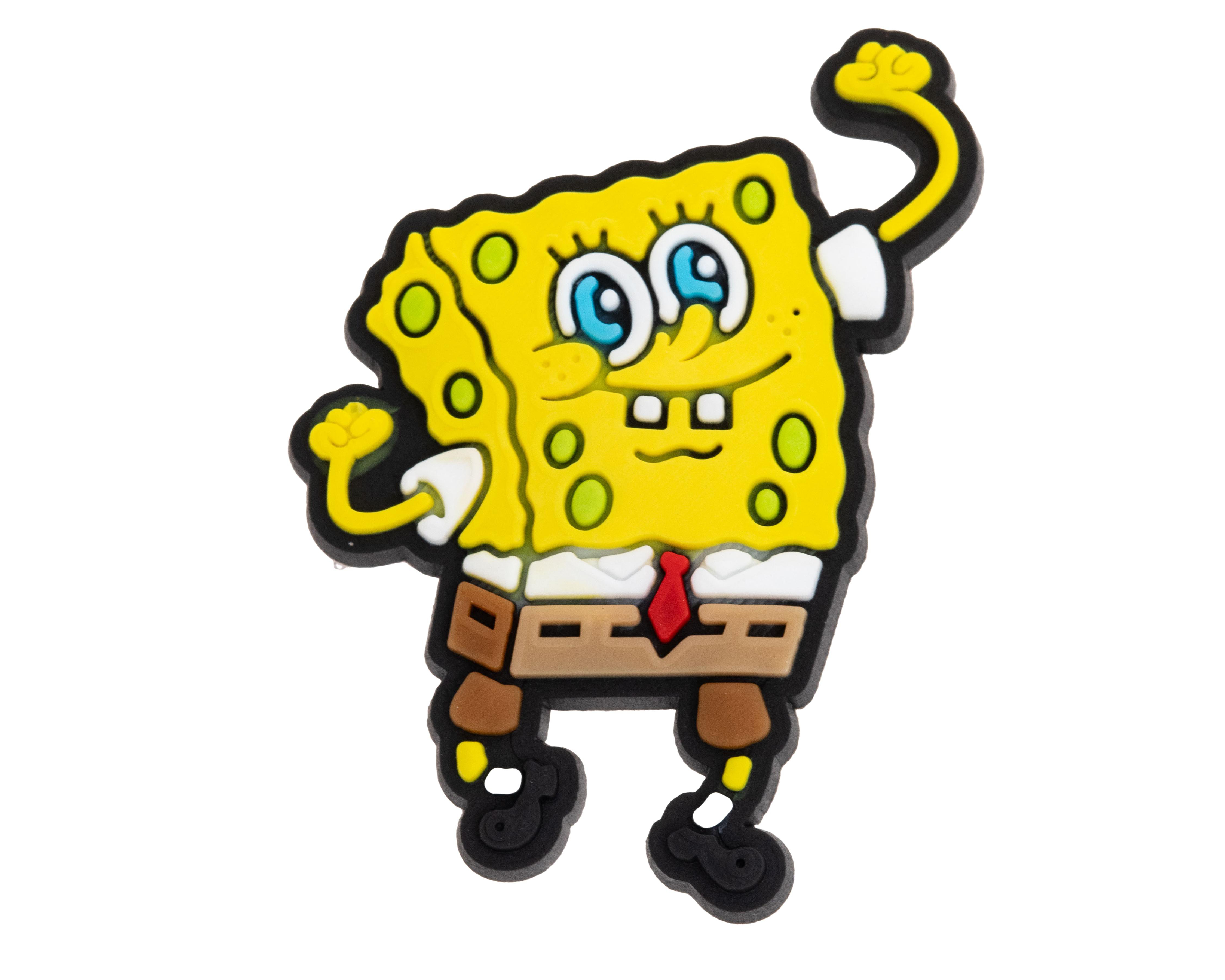 Foto 3 pulgar | Paquete de Pines para Calzado Bob Esponja 6 Piezas