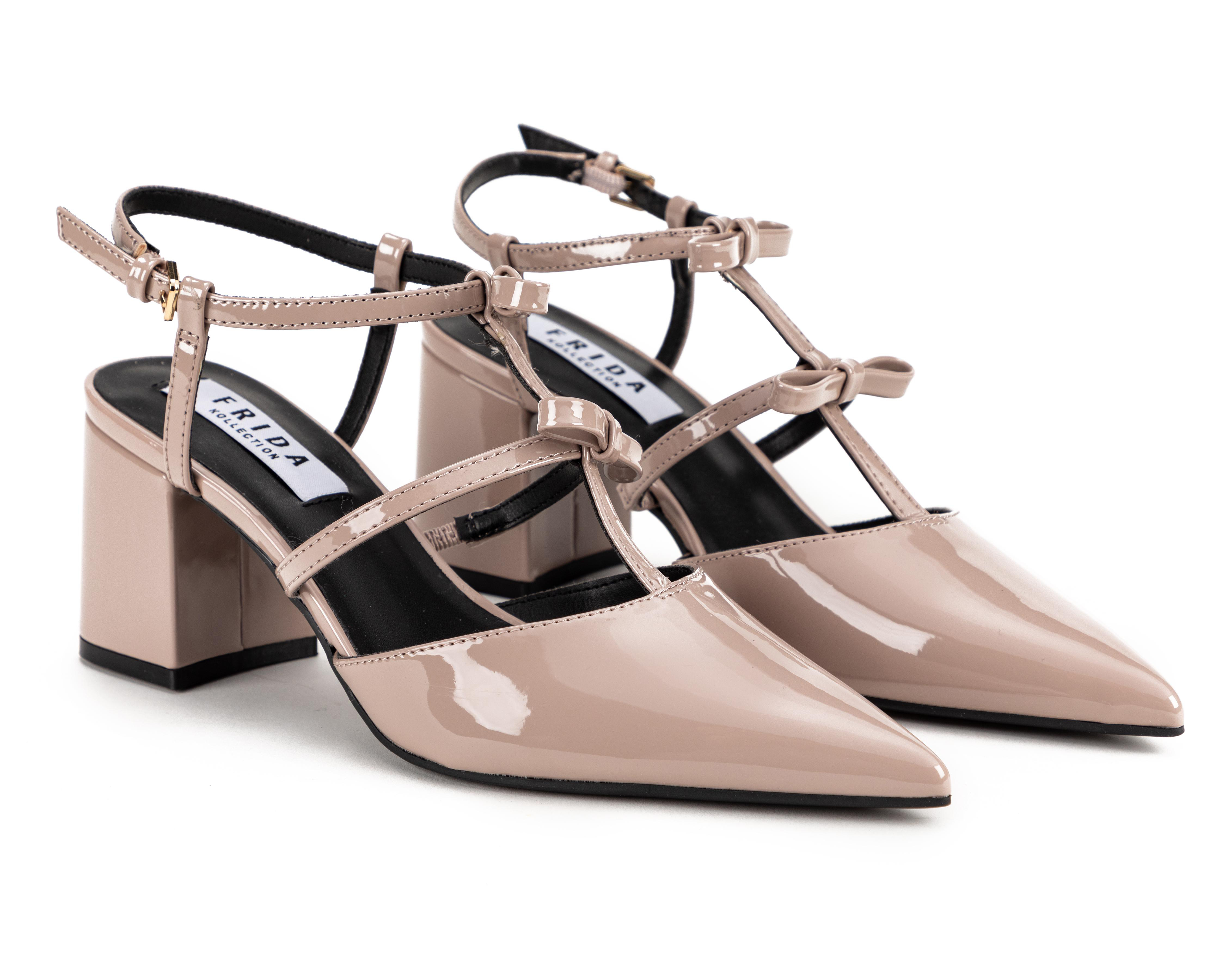 Foto 2 pulgar | Sandalias de Tacón Frida Kollection para Mujer