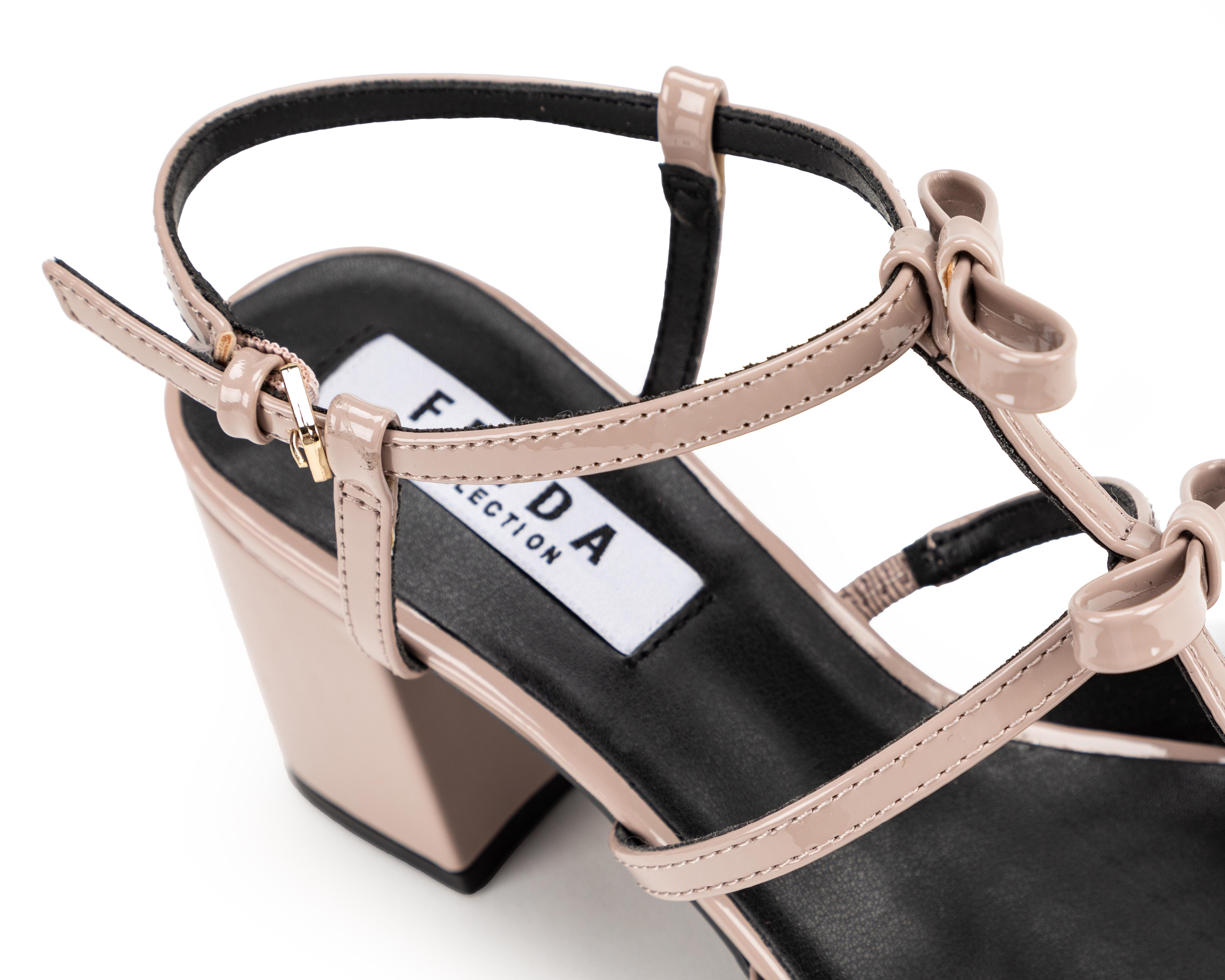 Foto 7 pulgar | Sandalias de Tacón Frida Kollection para Mujer