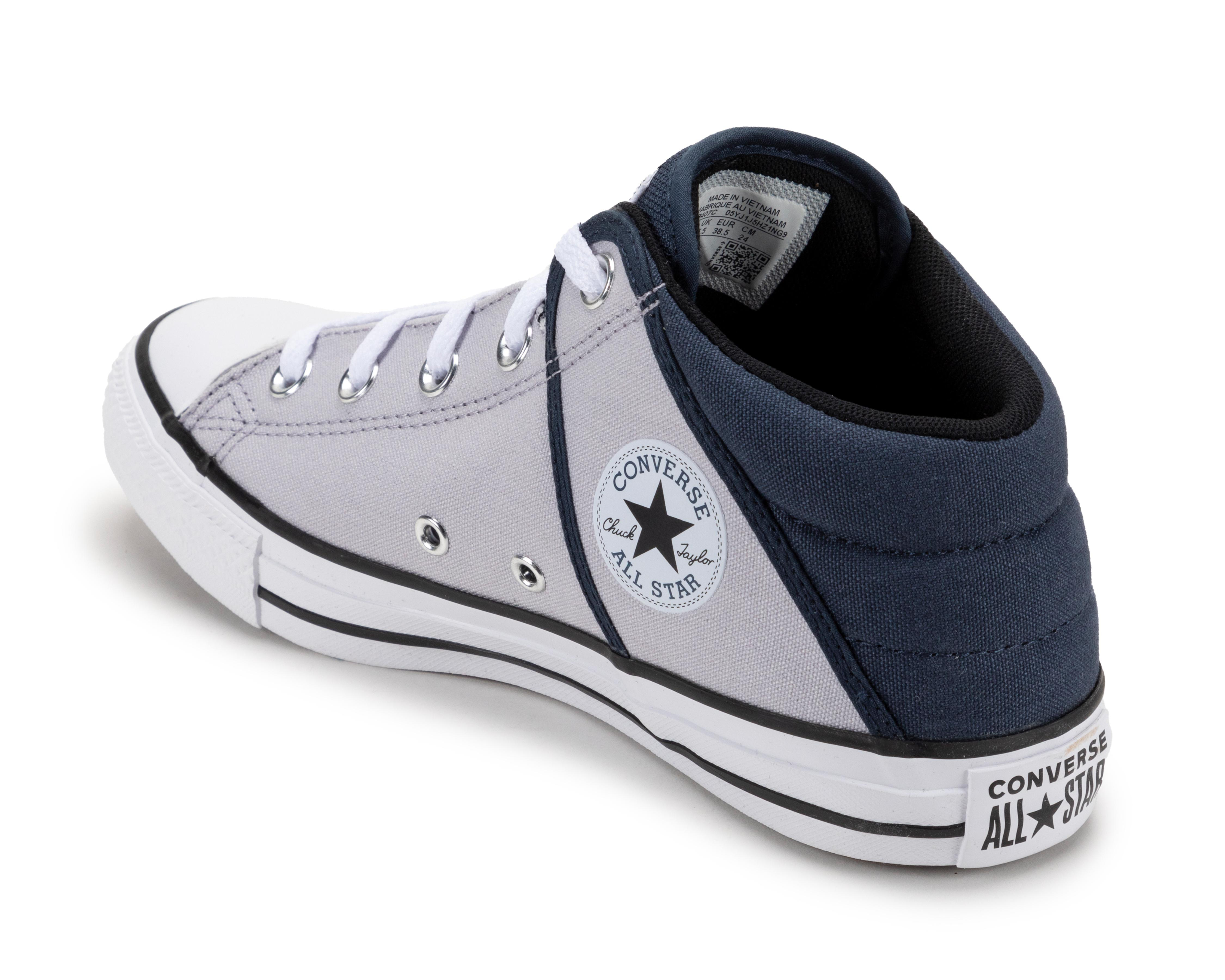 Foto 4 pulgar | Tenis Converse Chuck Taylor All Stars Axel Mid Ghost Juveniles