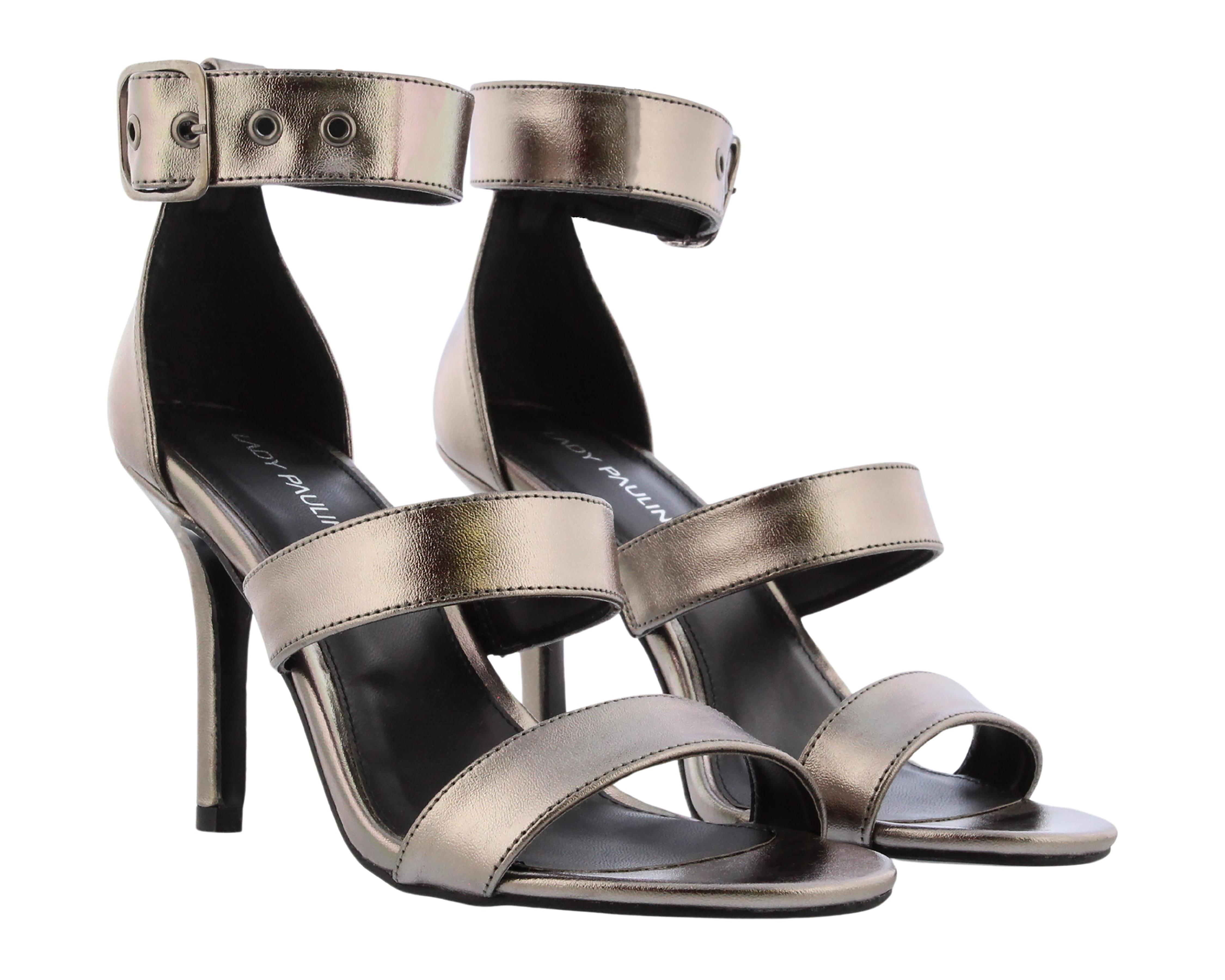 Sandalias de Tacón Lady Paulina para Mujer $379