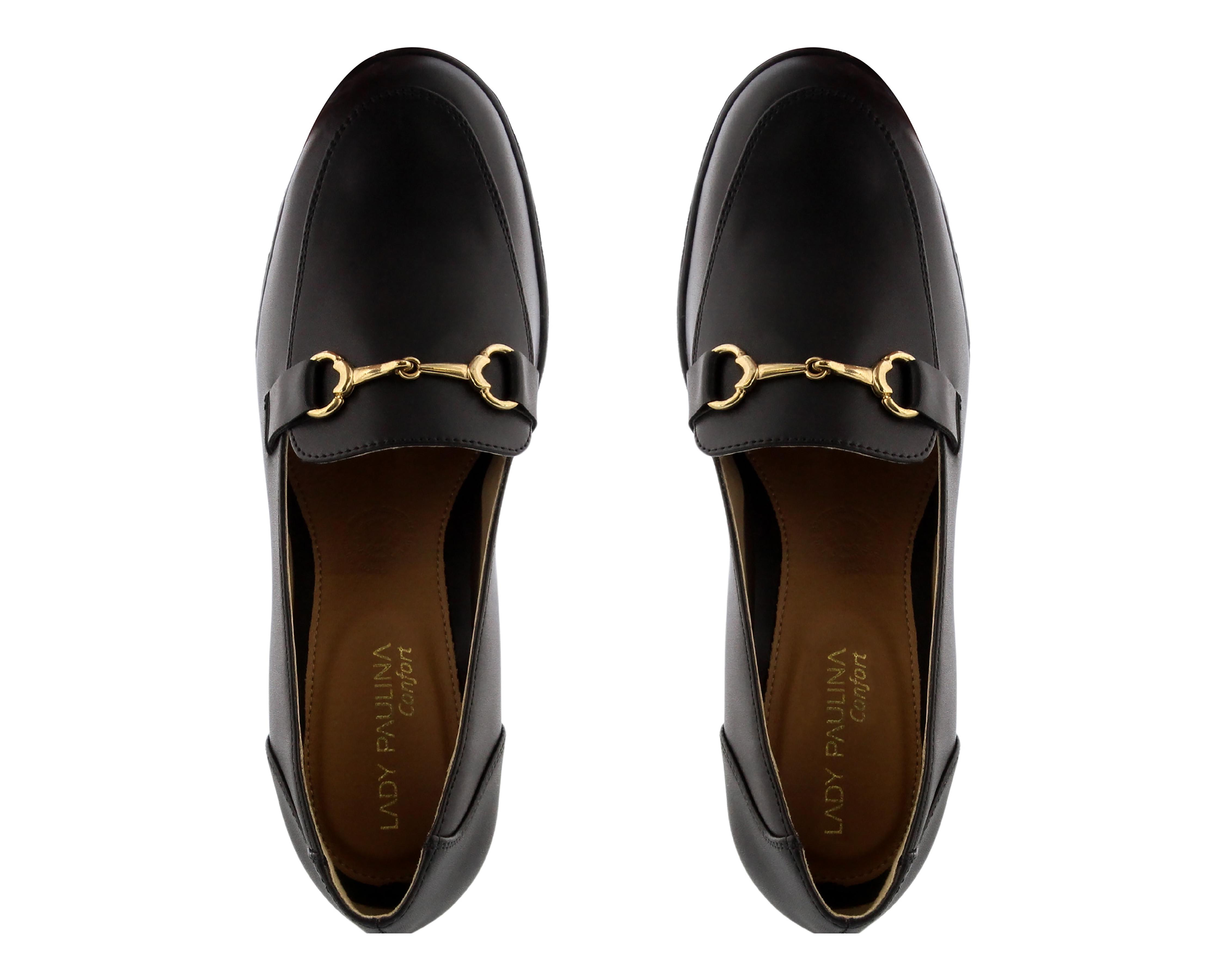 Foto 4 pulgar | Mocasines de Tacón Lady Paulina para Mujer