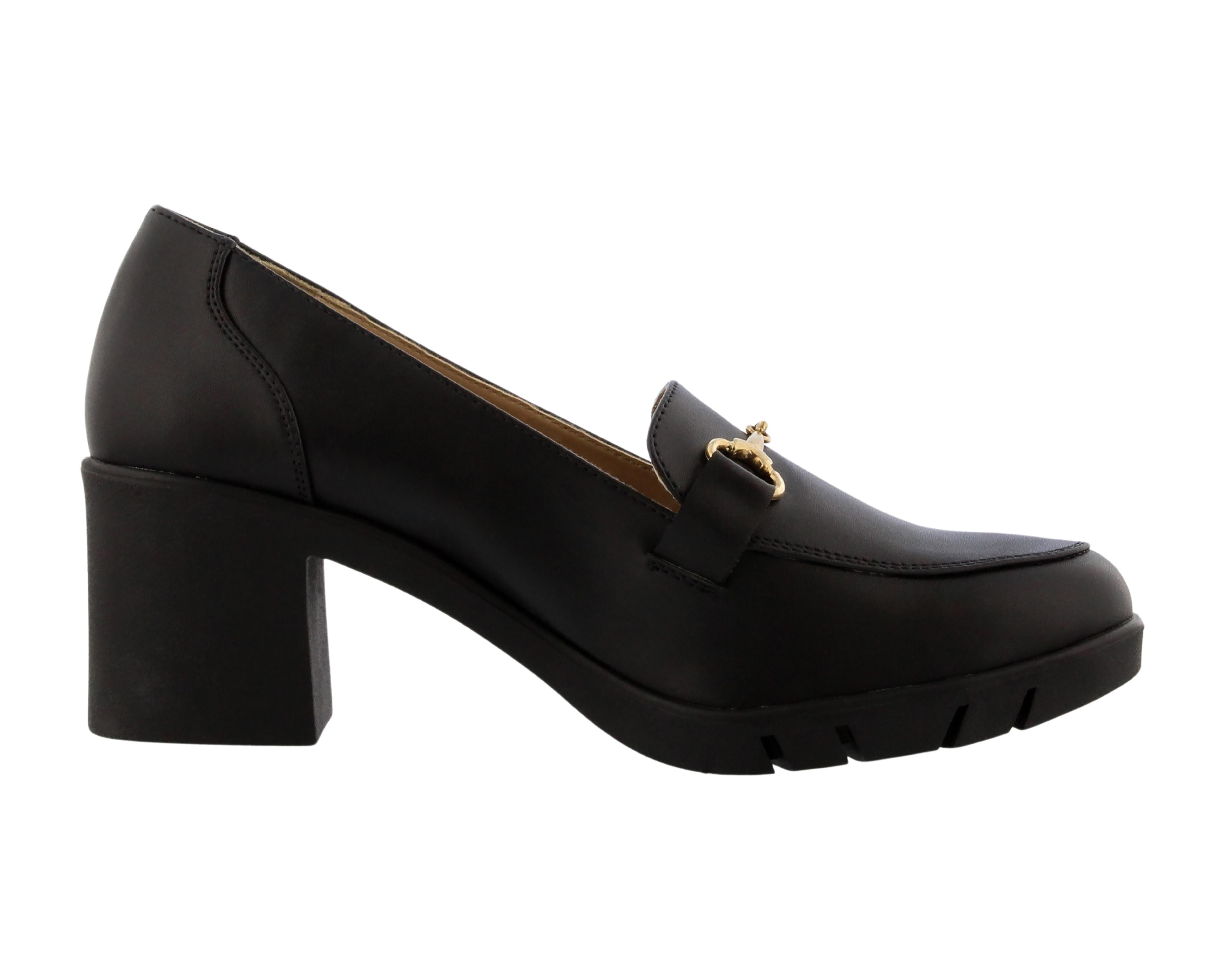 Foto 5 pulgar | Mocasines de Tacón Lady Paulina para Mujer