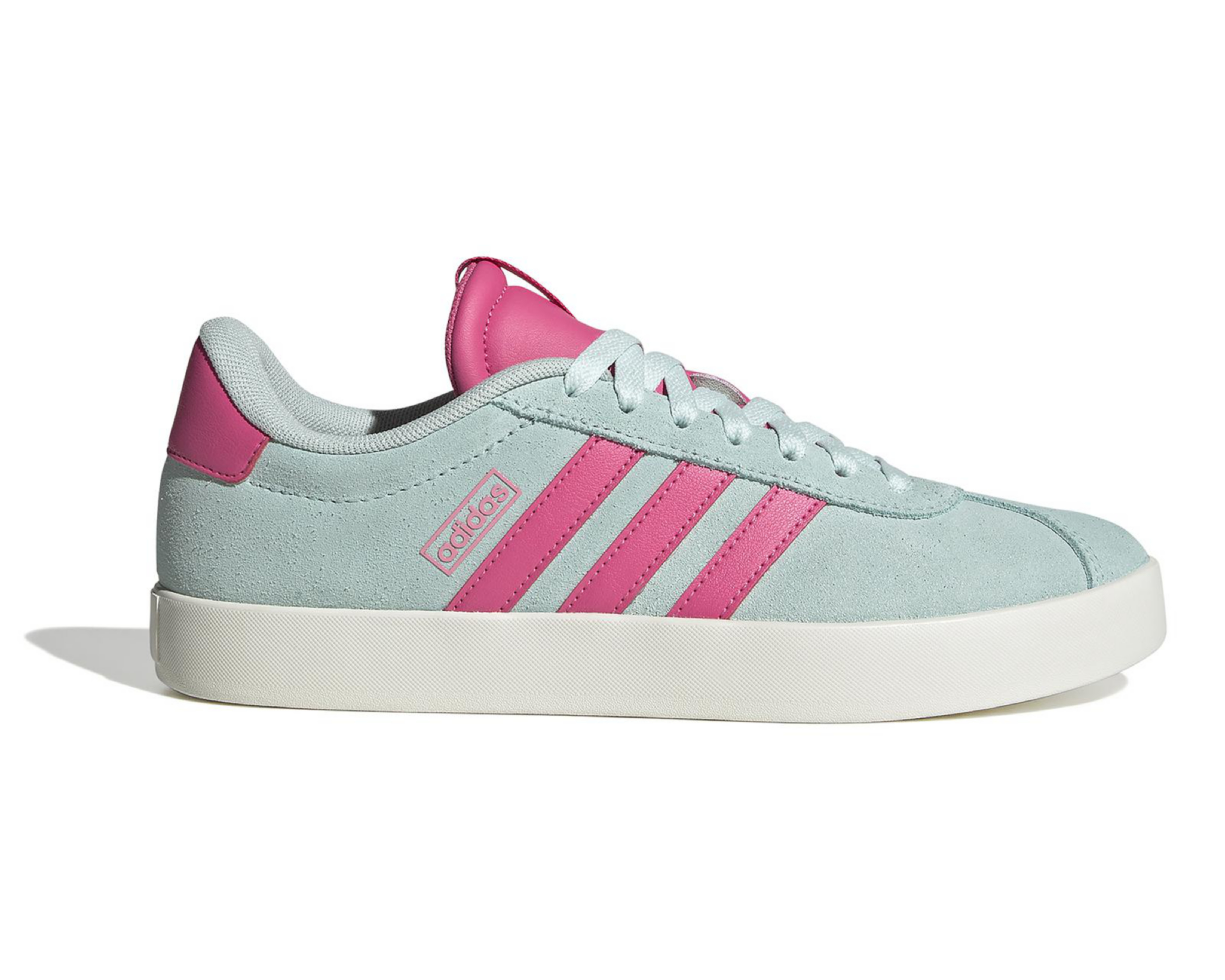 Foto 4 | Tenis Adidas VL Court 3.0 de Piel para Mujer