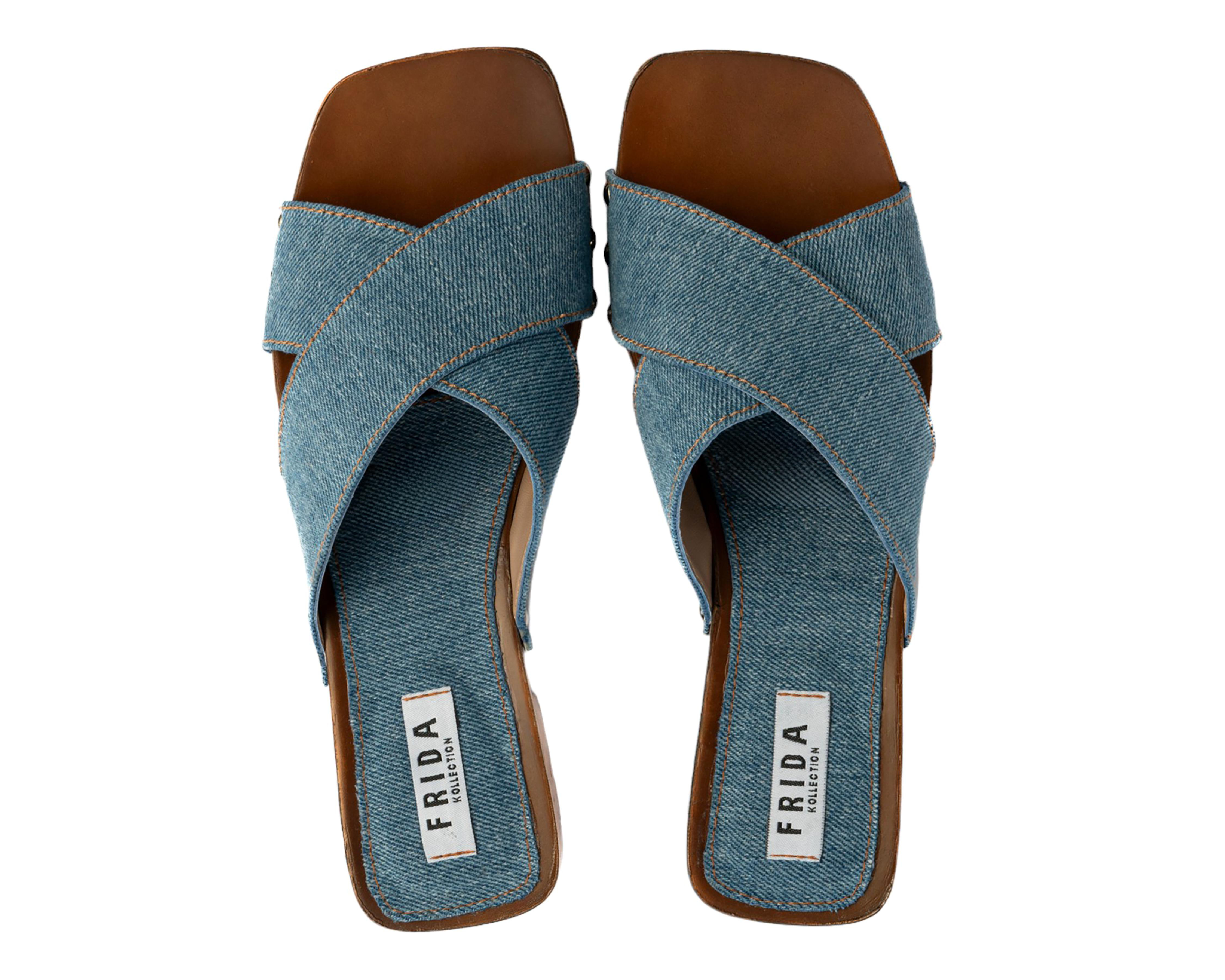 Foto 4 pulgar | Sandalias Casuales Frida Kollection para Mujer