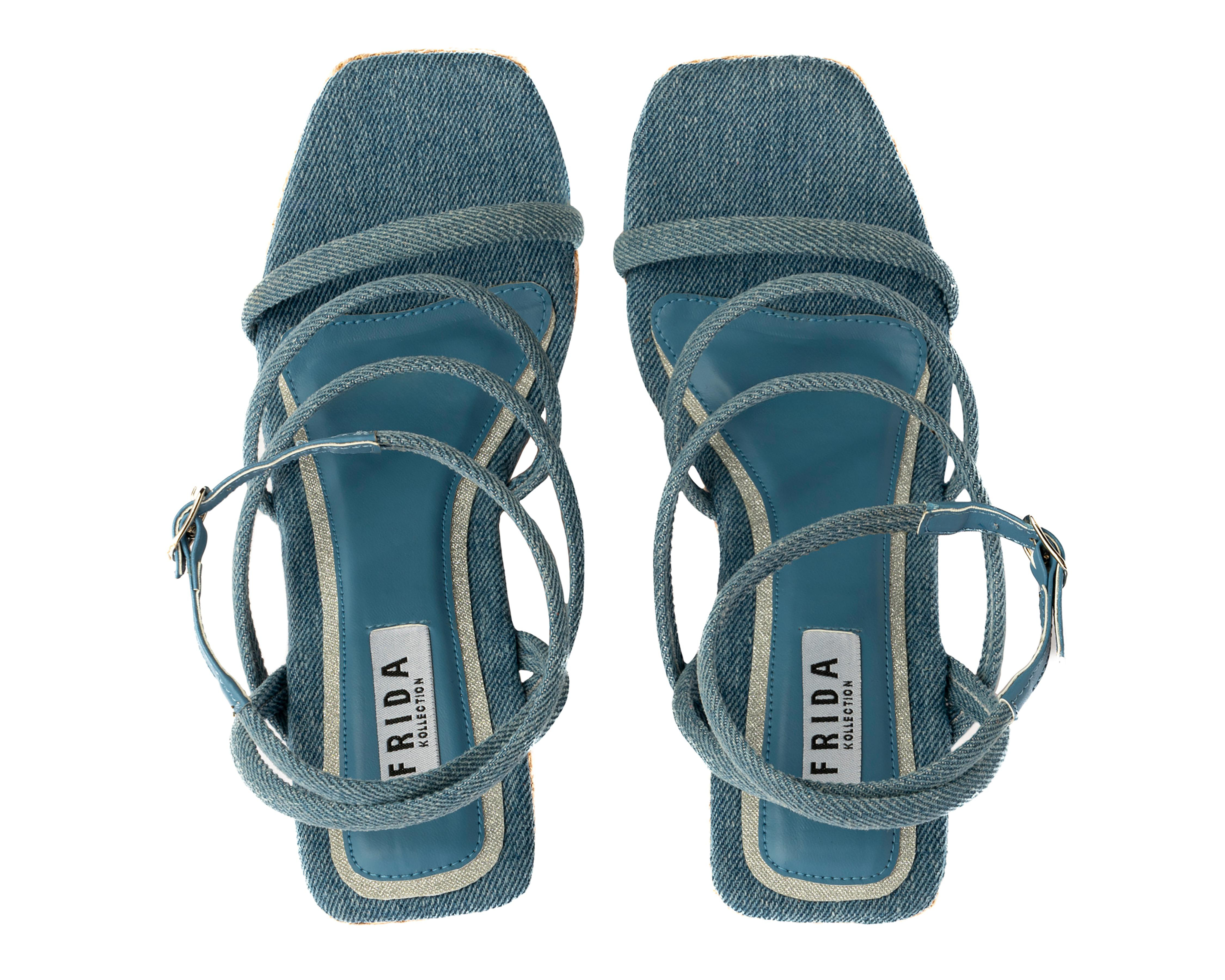Foto 4 pulgar | Sandalias Casuales Frida Kollection para Mujer