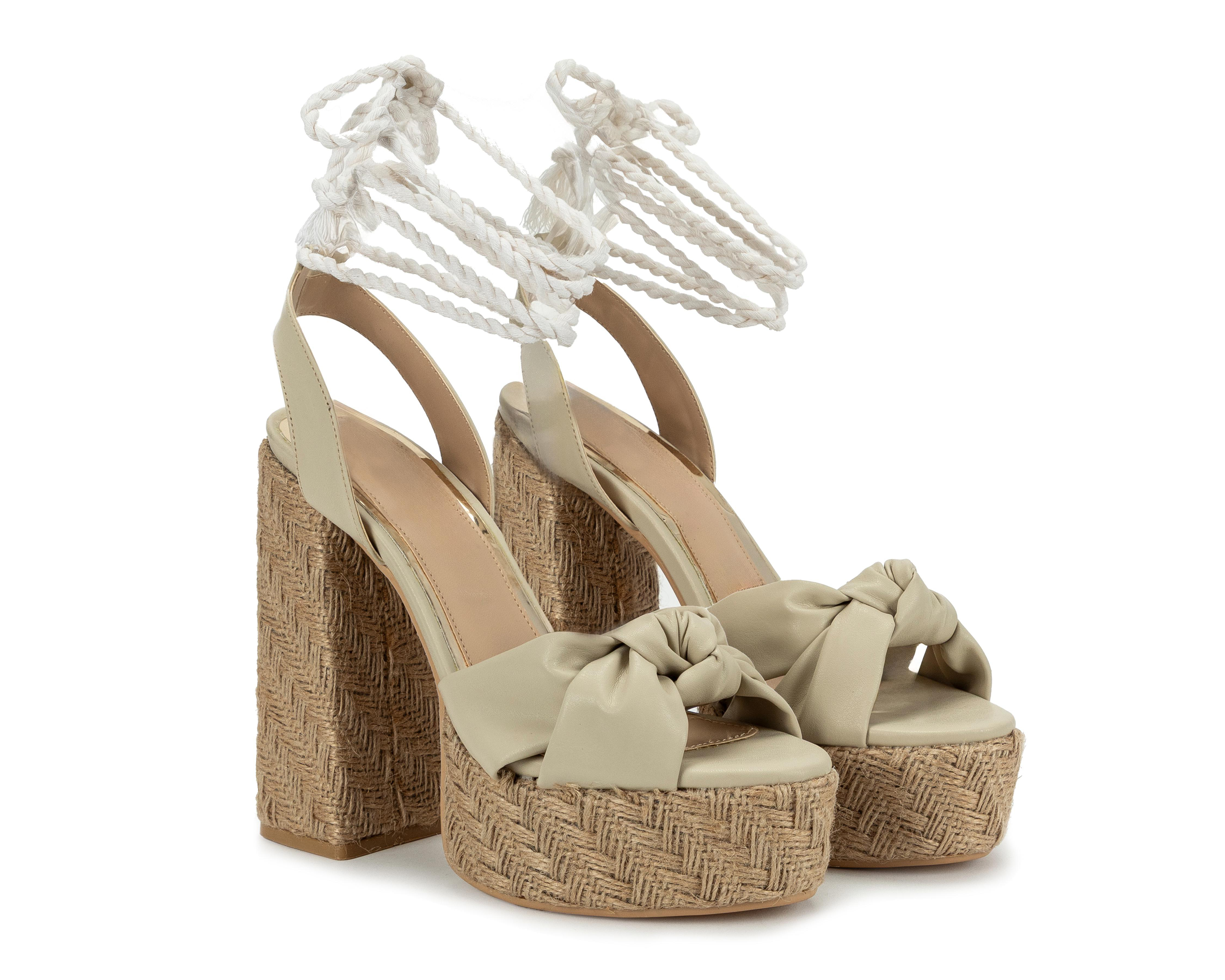 Foto 2 pulgar | Sandalias de Tacón Frida Kollection para Mujer