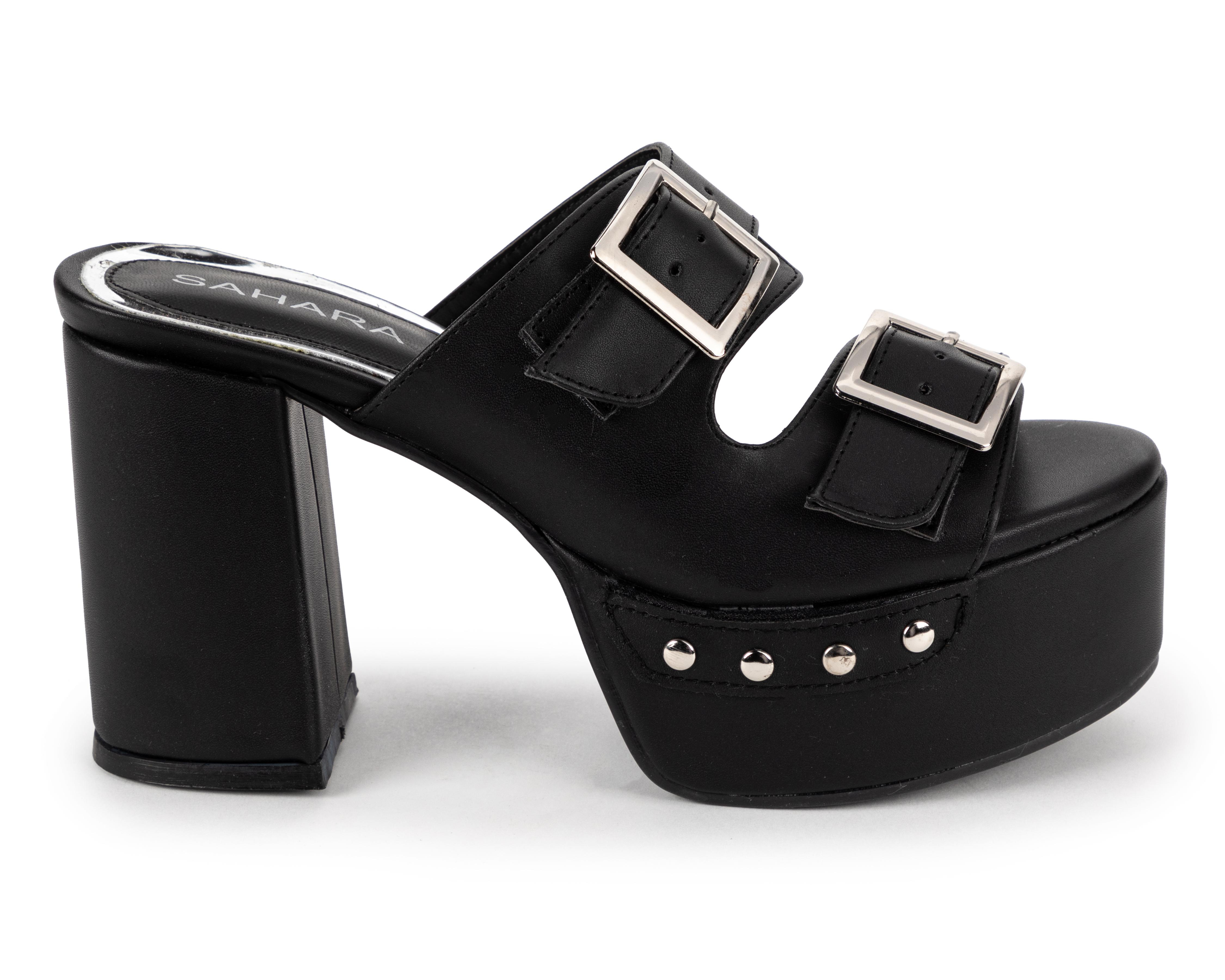Foto 3 pulgar | Sandalias de Tacón Sahara para Mujer