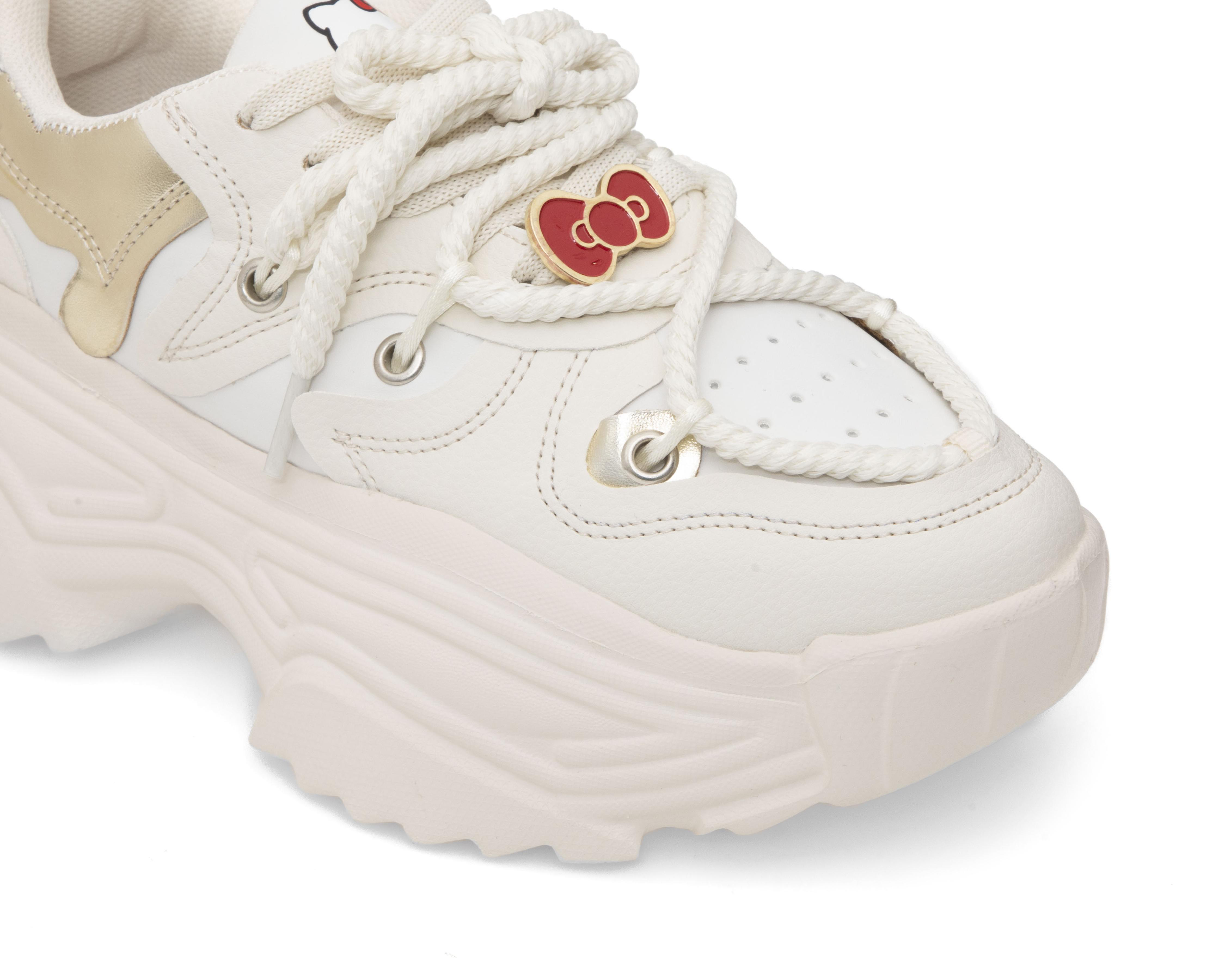 Foto 7 pulgar | Tenis Casuales Hello Kitty para Mujer