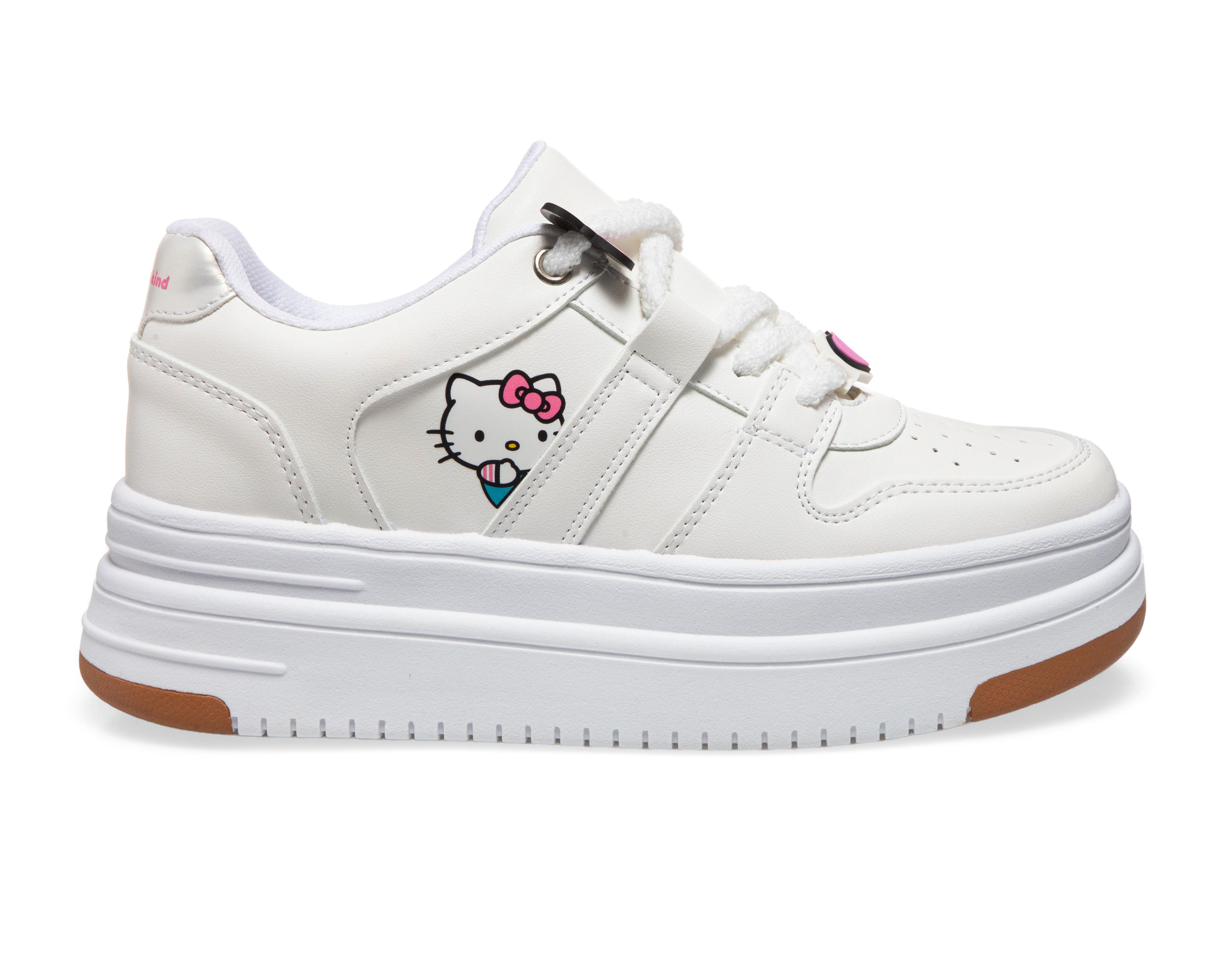 Foto 2 | Tenis Casuales Hello Kitty para Mujer