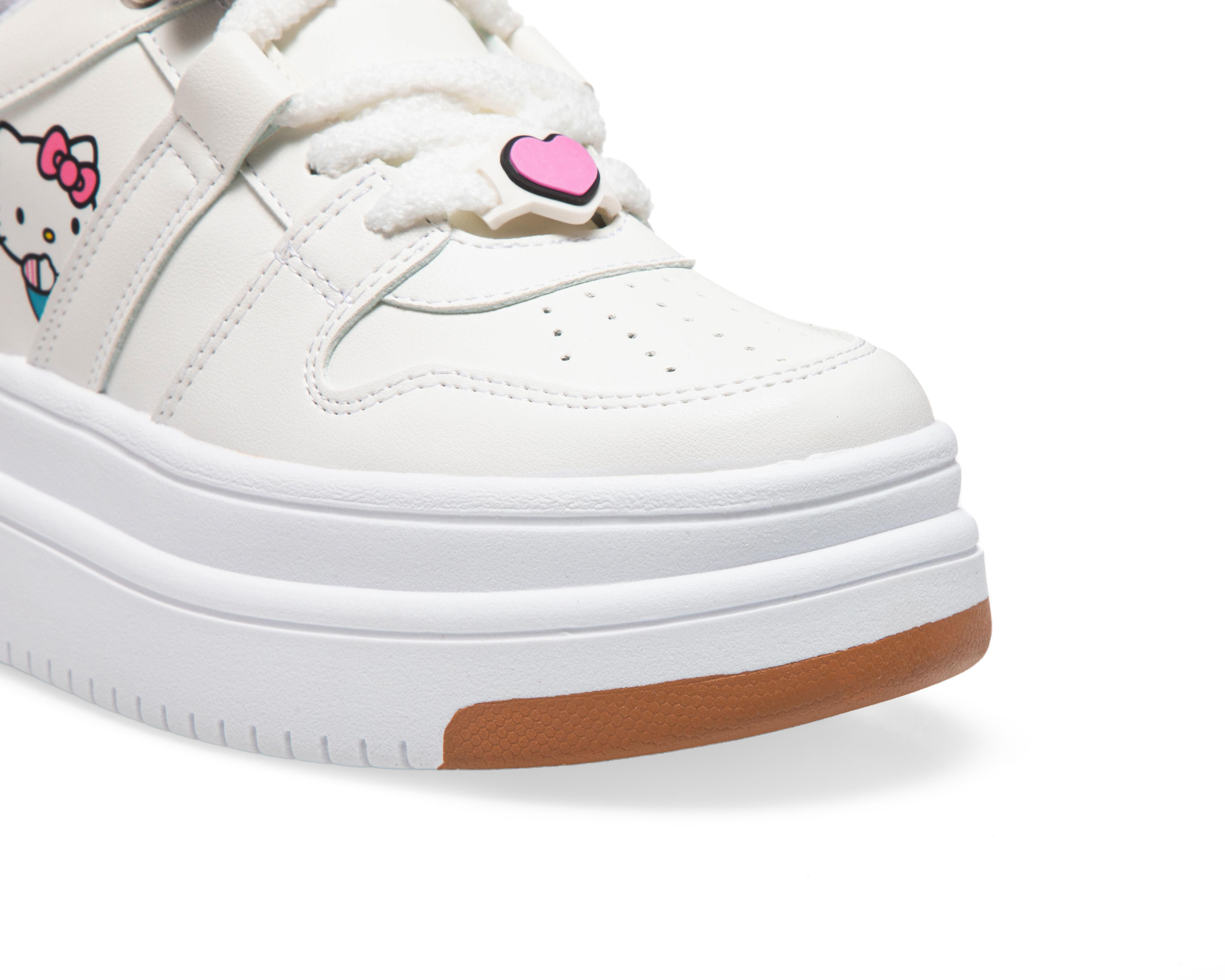 Foto 7 pulgar | Tenis Casuales Hello Kitty para Mujer