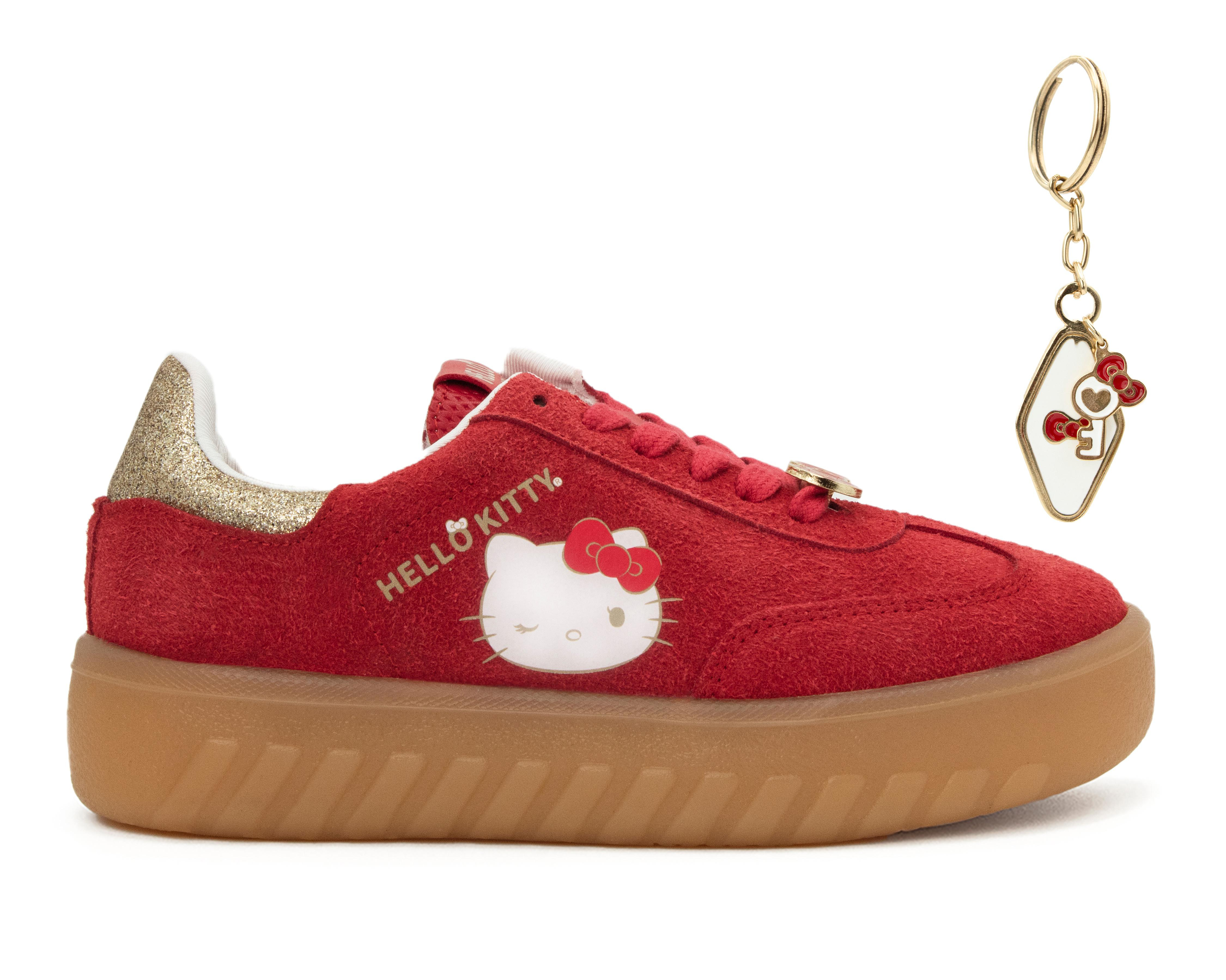 Foto 5 pulgar | Tenis Casuales Hello Kitty para Mujer
