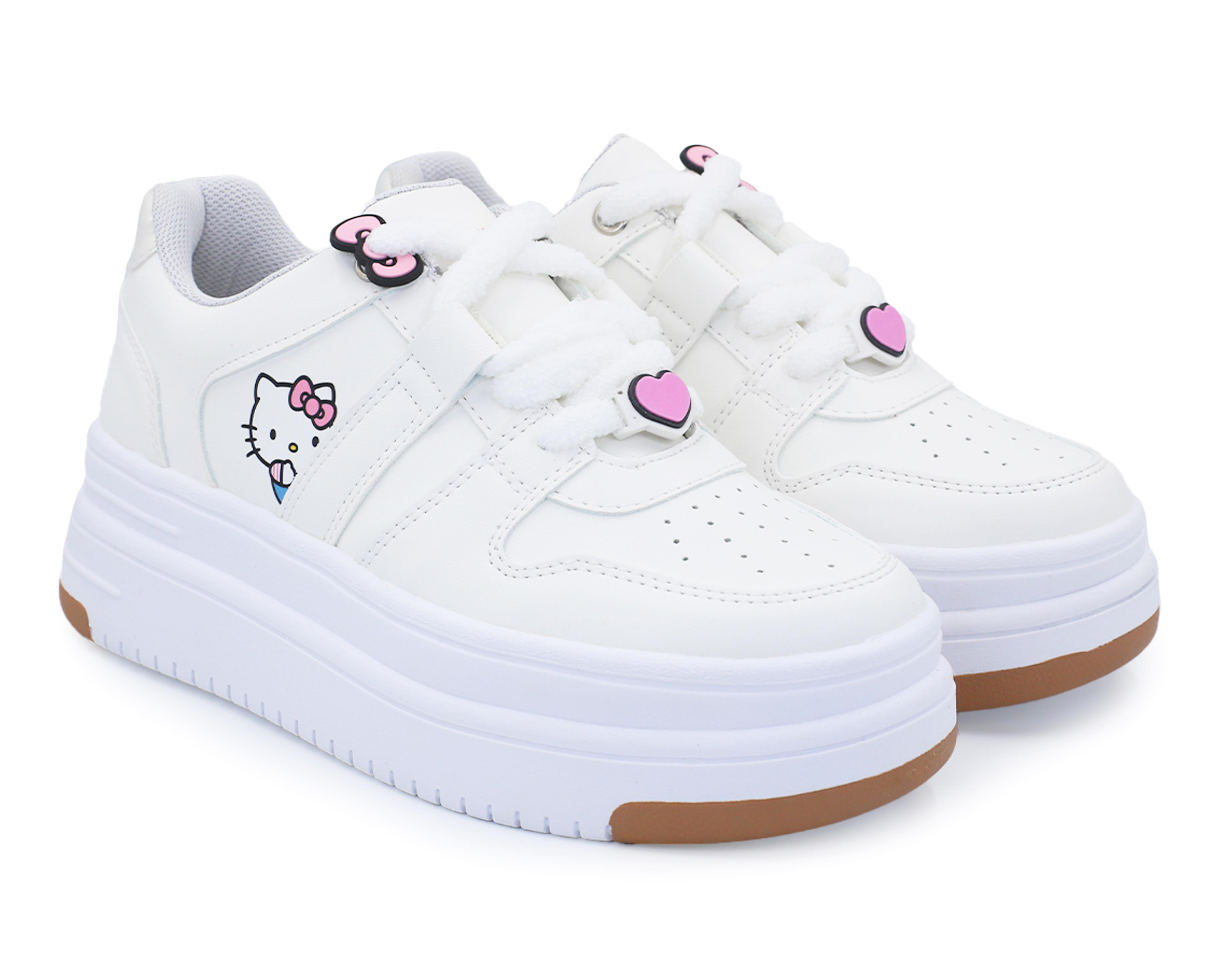 Foto 1 | Tenis Casuales Hello Kitty para Mujer
